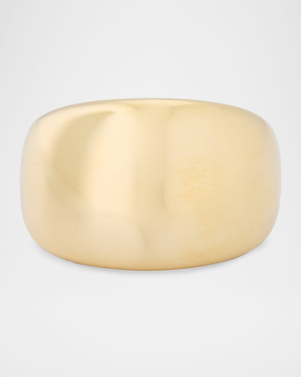 LANA Curved Bubble Hollow Ring