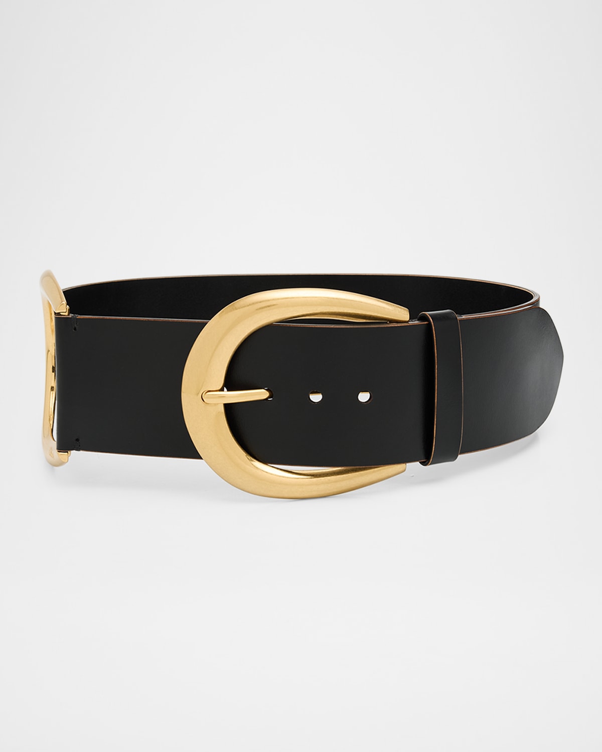 See By Chloé Anita Leather Belt In Black
