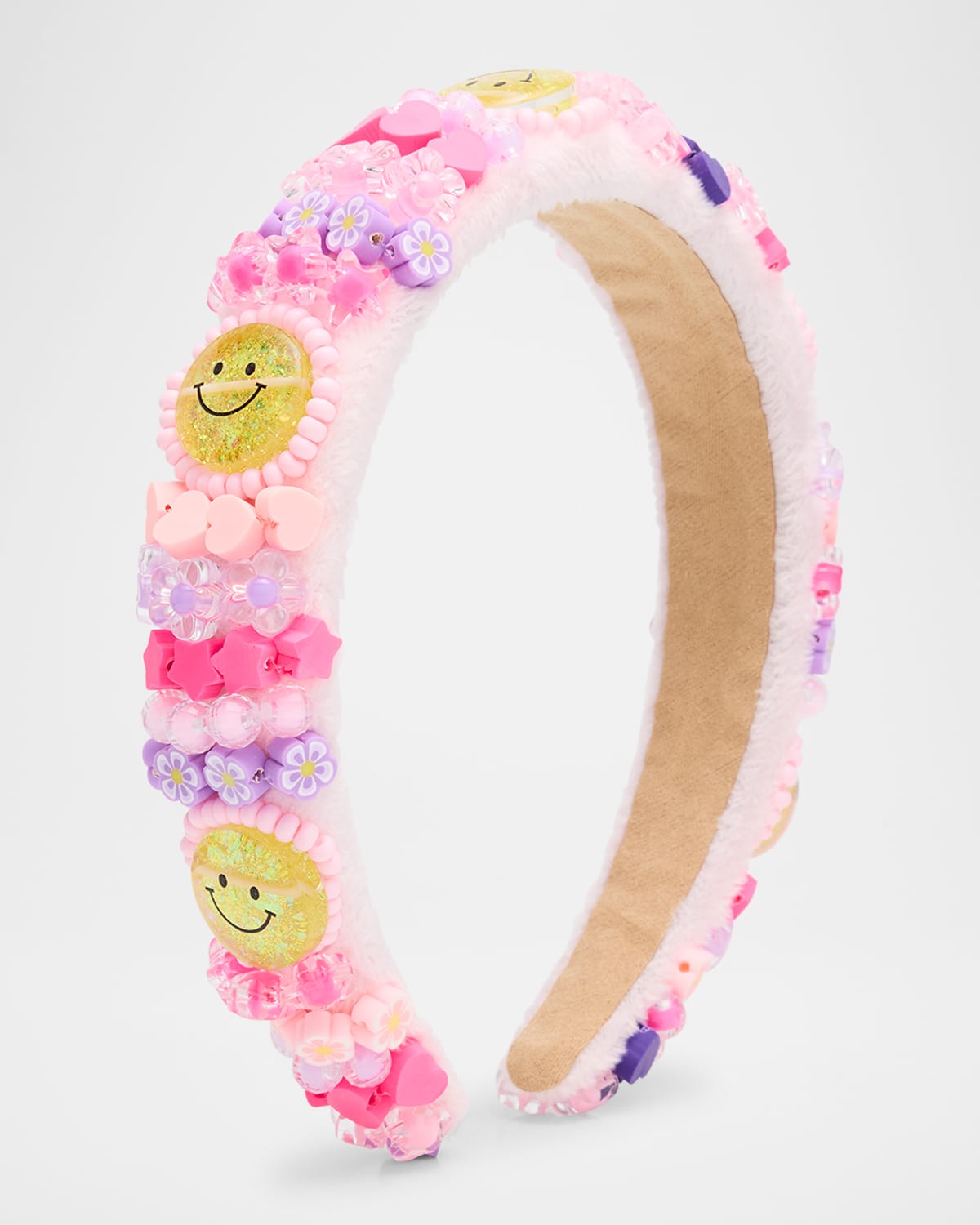 Bari Lynn Girl 's Smile Charm Headband