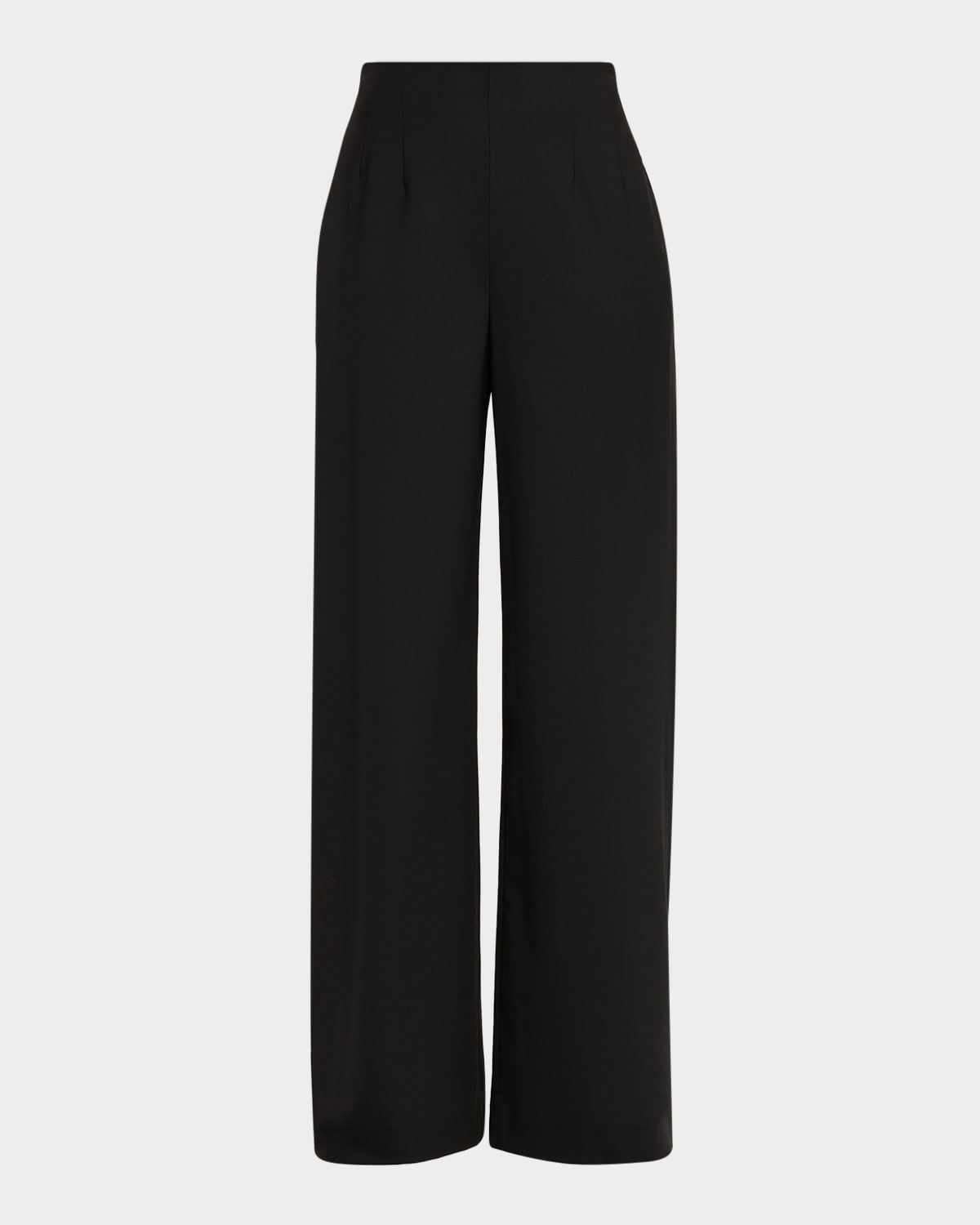 Oscar De La Renta Tailored Wide-leg Pants In Black