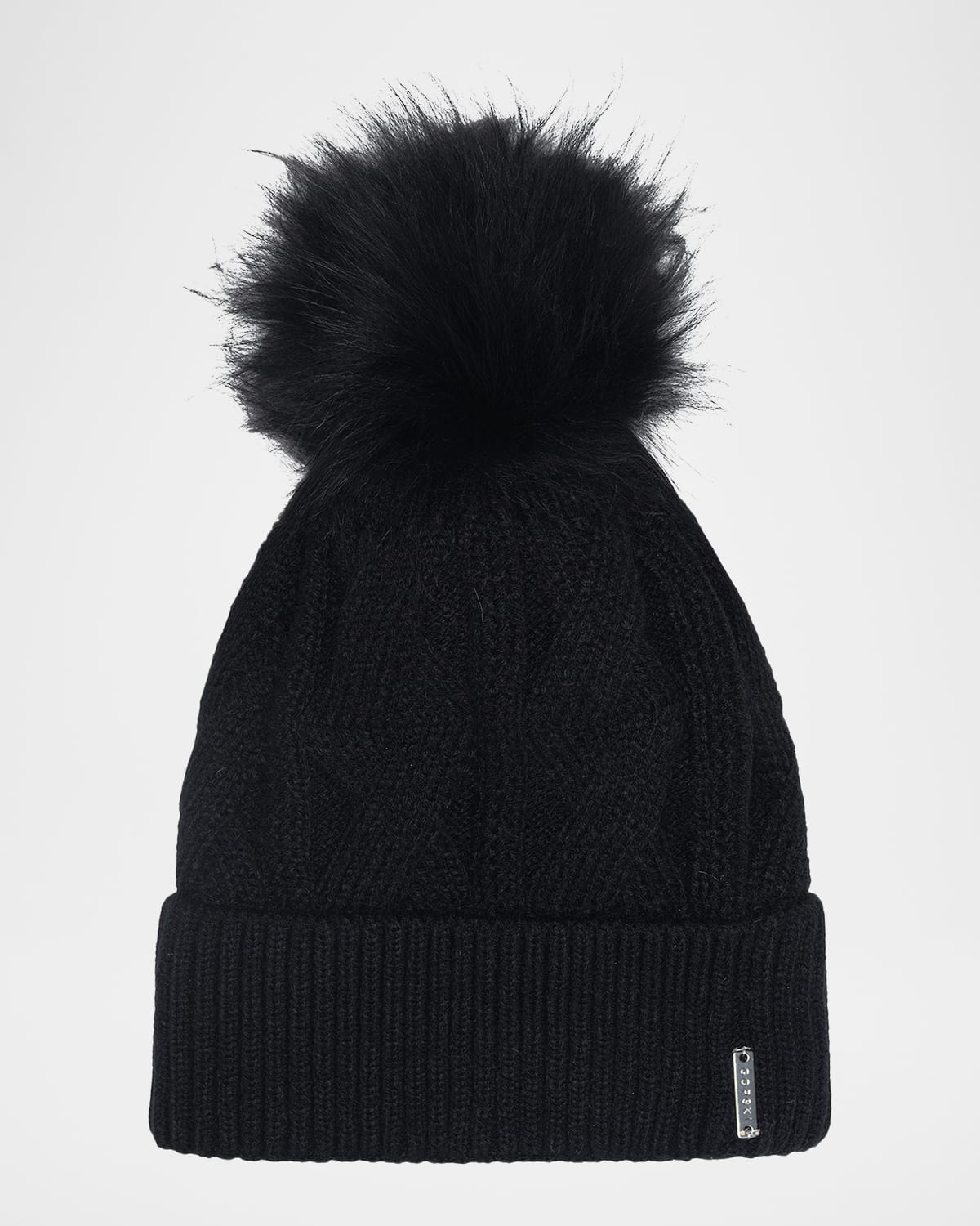 Gorski Knit Hat With Select Lamb Pom