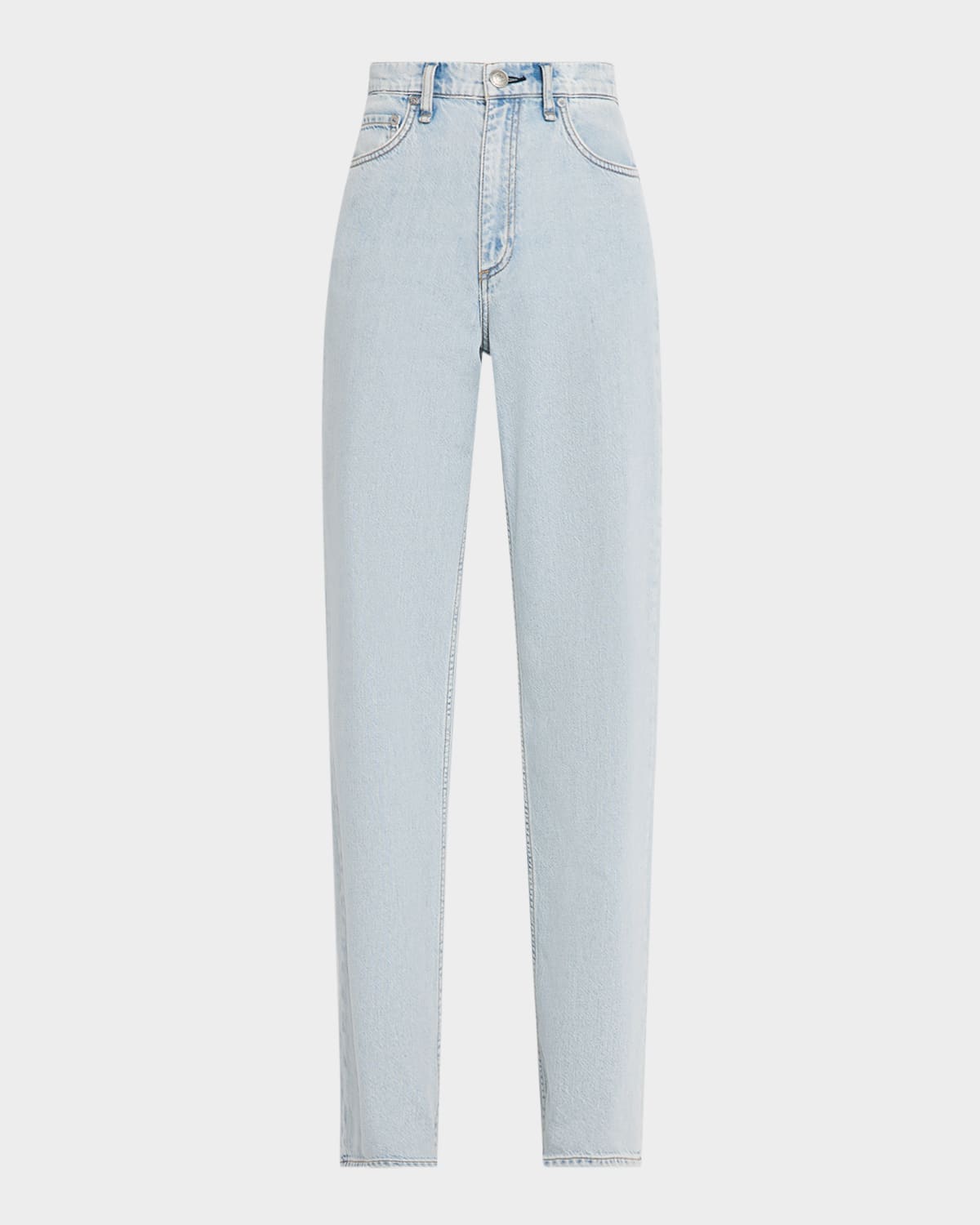 Rag & Bone Featherweight Logan Wide-leg Jeans In Blue