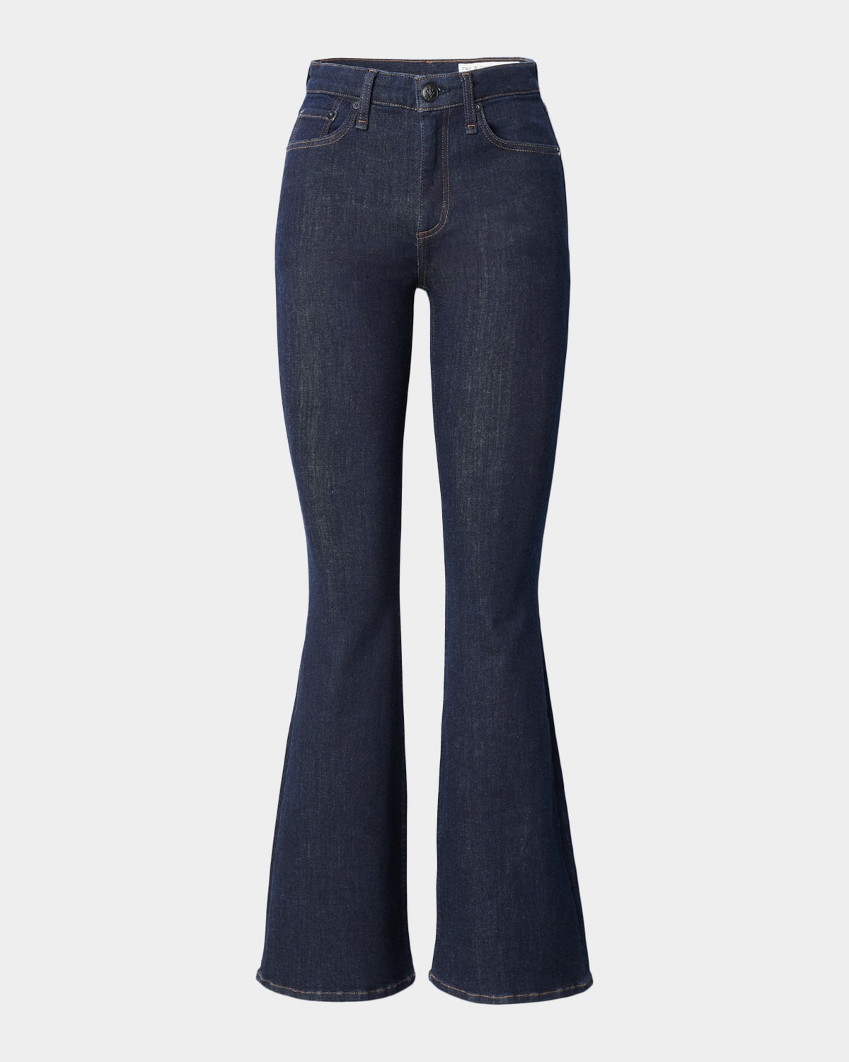 Rag & Bone Epic Dahlia Mid-rise Flare Jeans In Blue