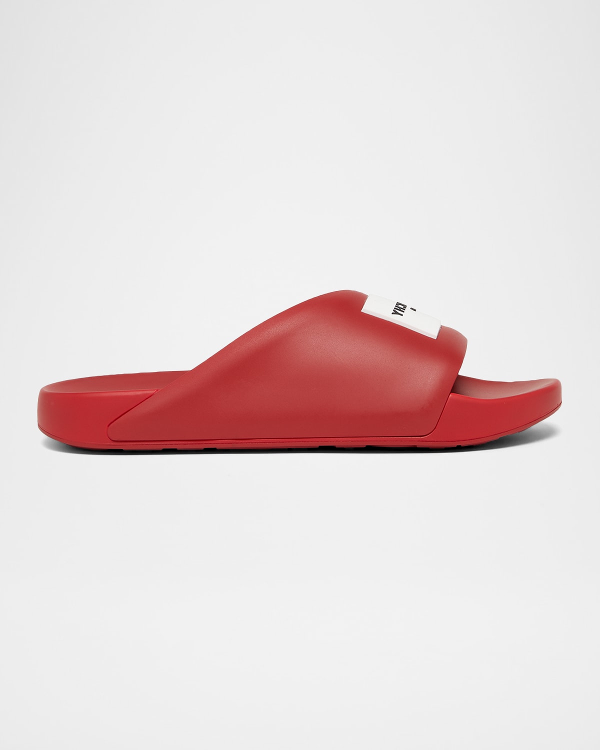 Givenchy Men 's Label Slide Flat Rubber Sandals