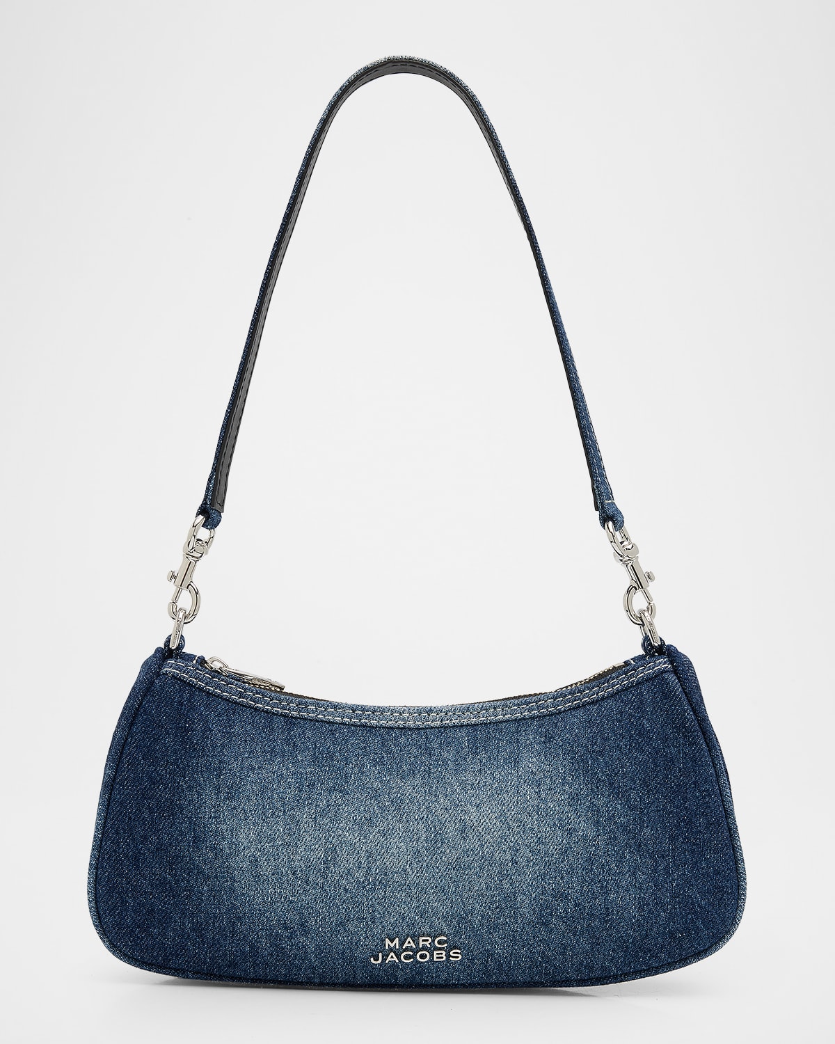 Marc Jacobs The Faded Denim Charm Shoulder Bag