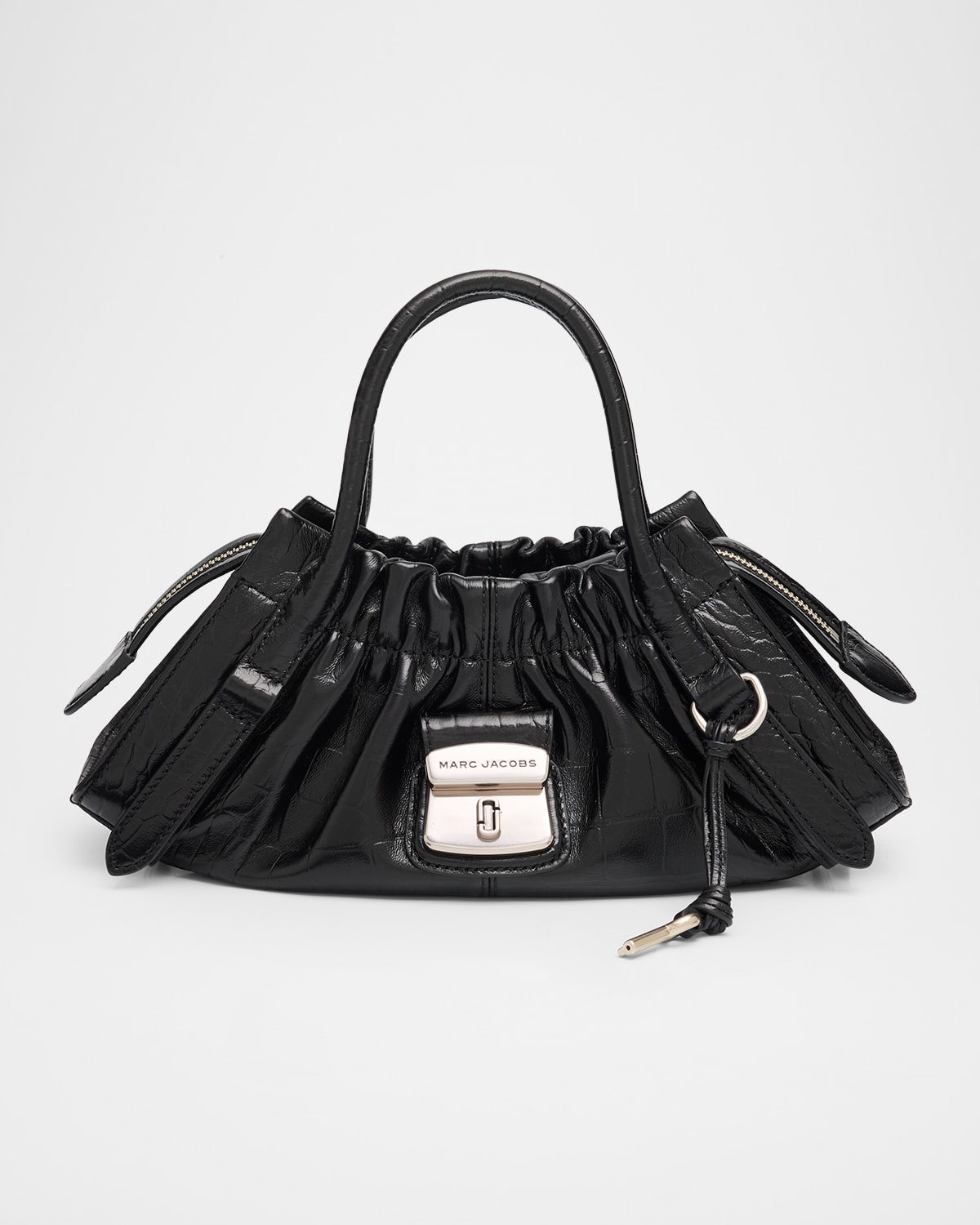 Marc Jacobs The Croc Cristina Small Satchel Top-Handle Bag