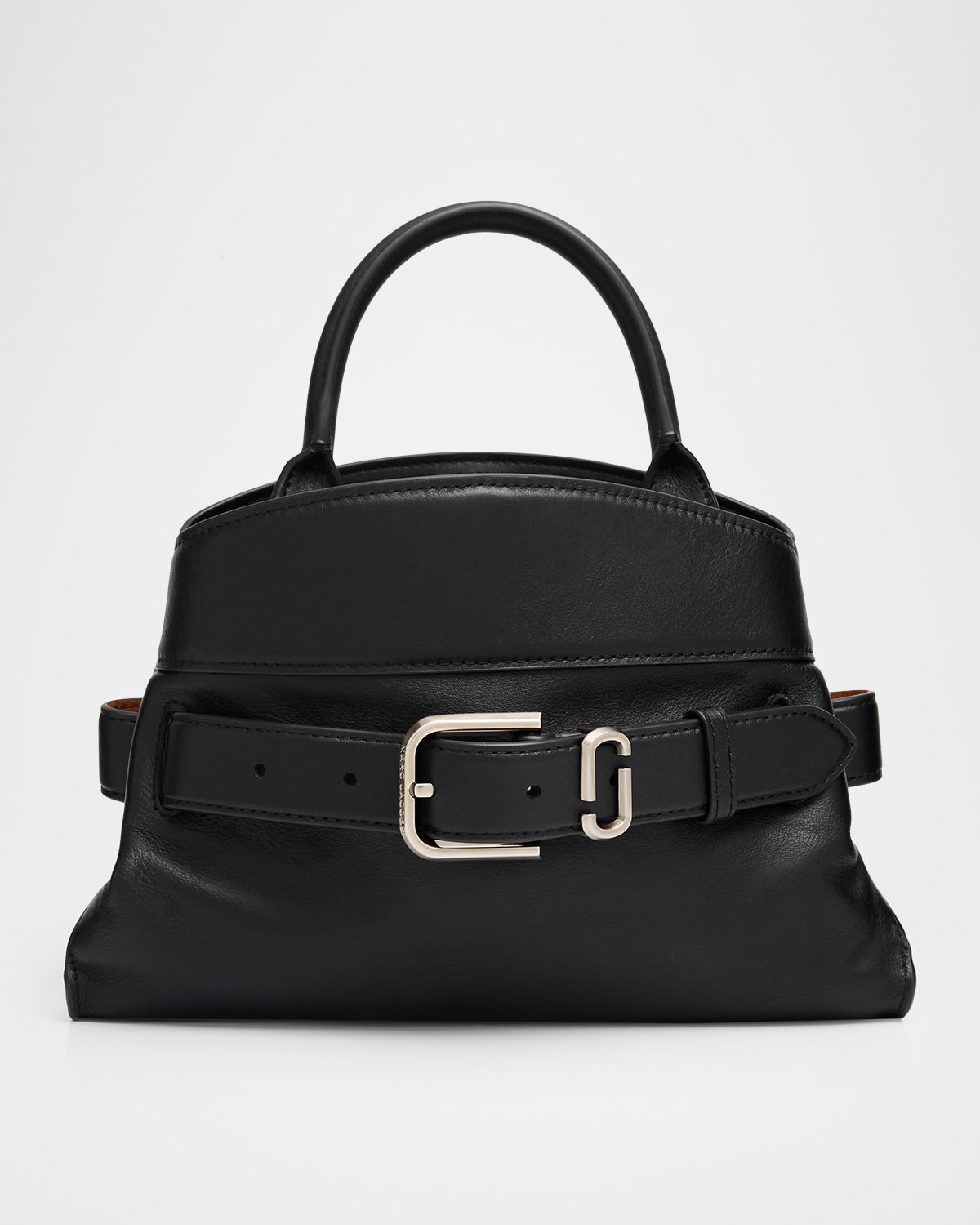 Marc Jacobs The Dakota Small Satchel Crossbody Bag In Black