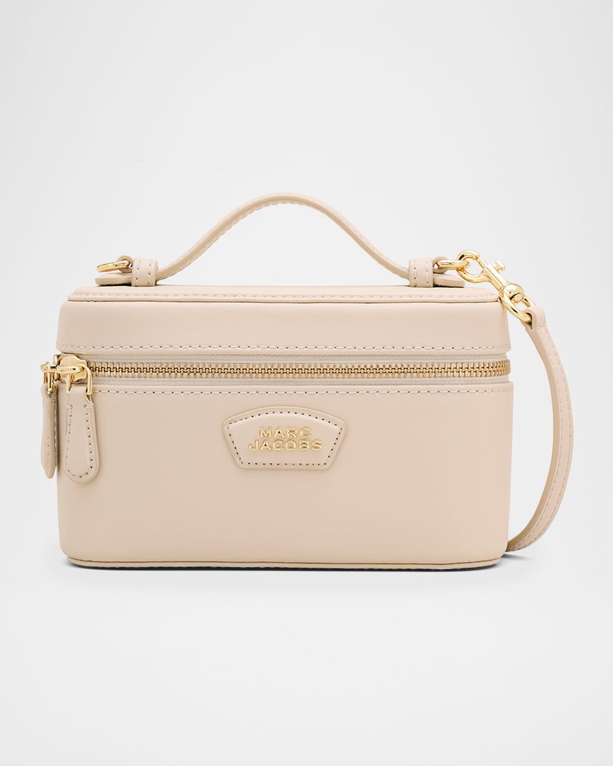 Marc Jacobs The Vanity East-West Leather Crossbody Bag