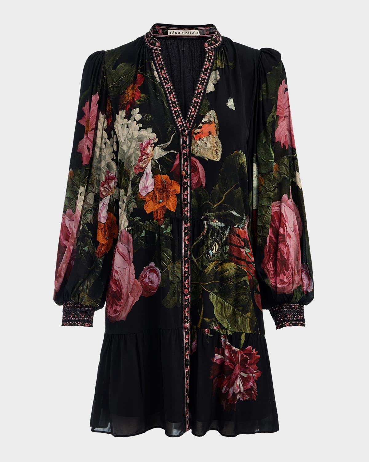 Alice And Olivia Be Still Antonette Mini Dress