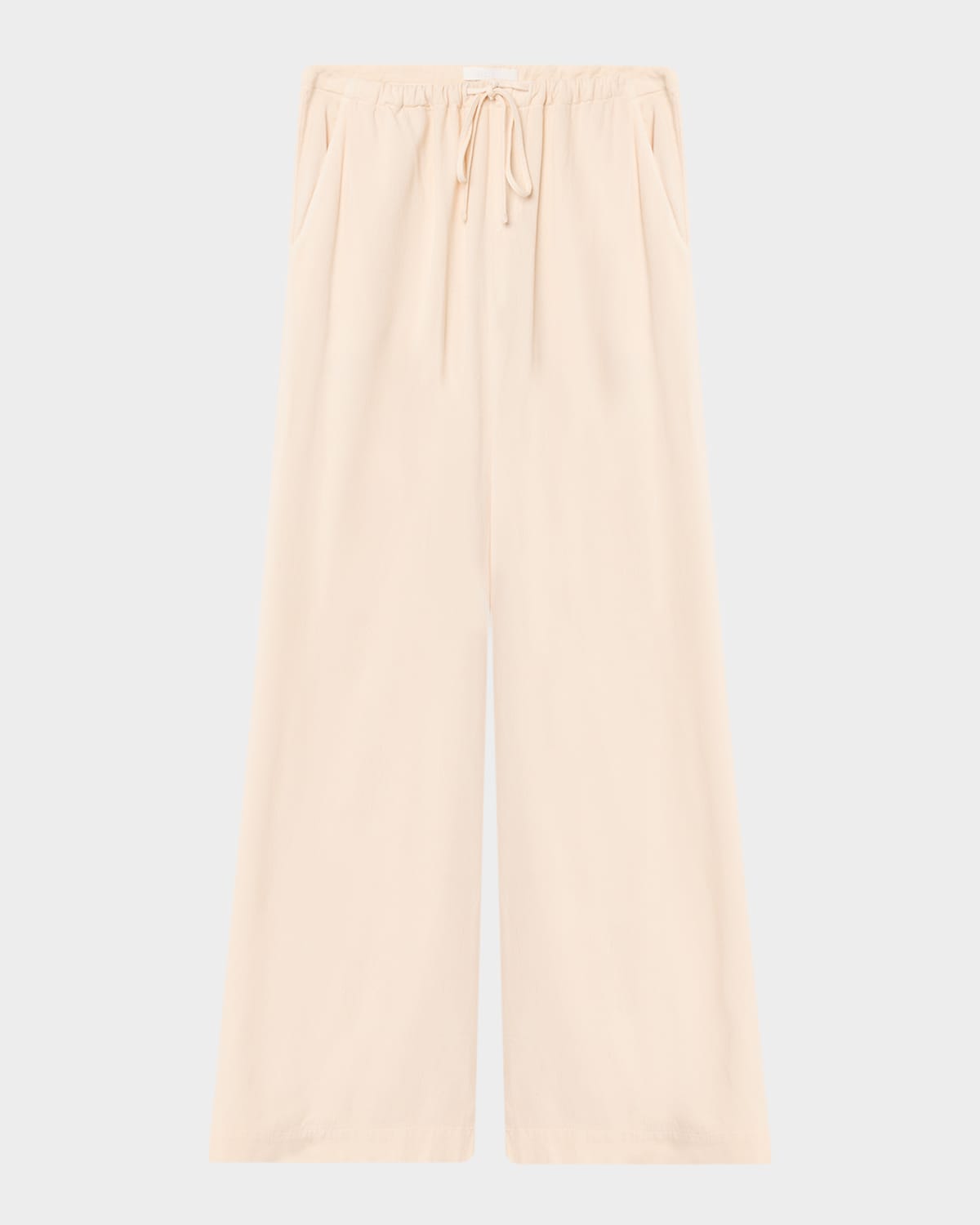Sablyn Straight-Leg Cotton Drawstring Pants