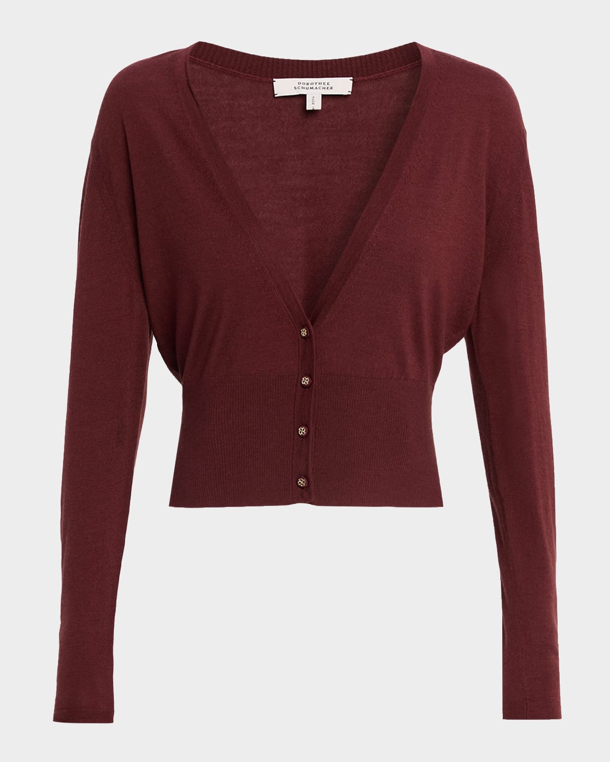 Dorothee Schumacher Essential Ease Deep V-neck Cardigan