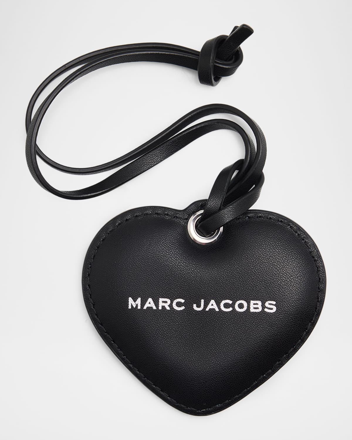 Marc Jacobs The Heart Mirror Bag Charm In Black