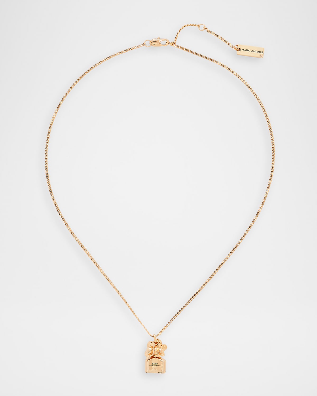 Marc Jacobs The Mini Icon Daisy Necklace In Gold