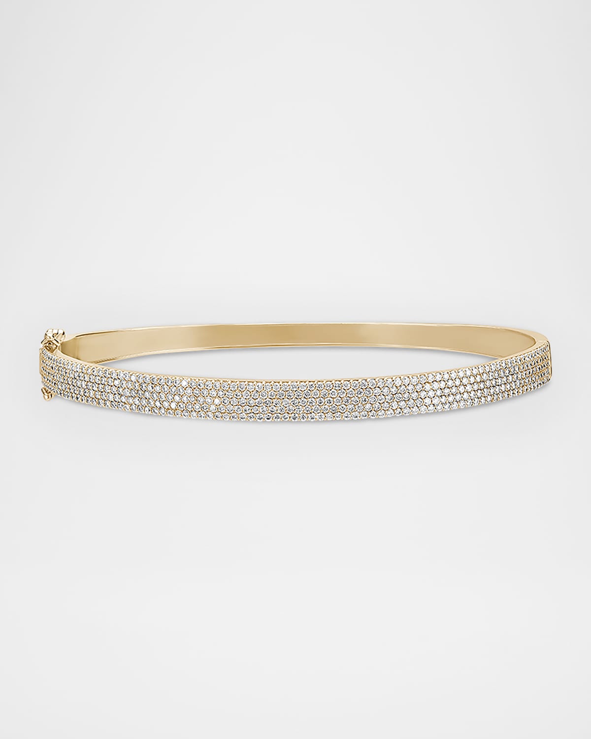 LANA Flawless 5 Row Vanity Diamond Bangle, "L