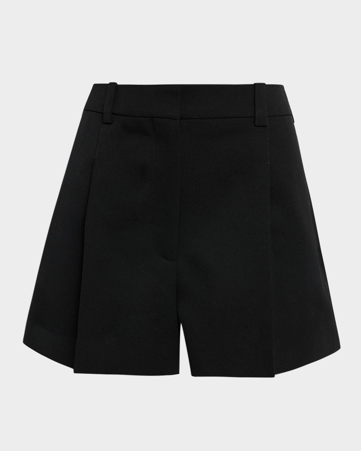Pleated Tailored Shorts