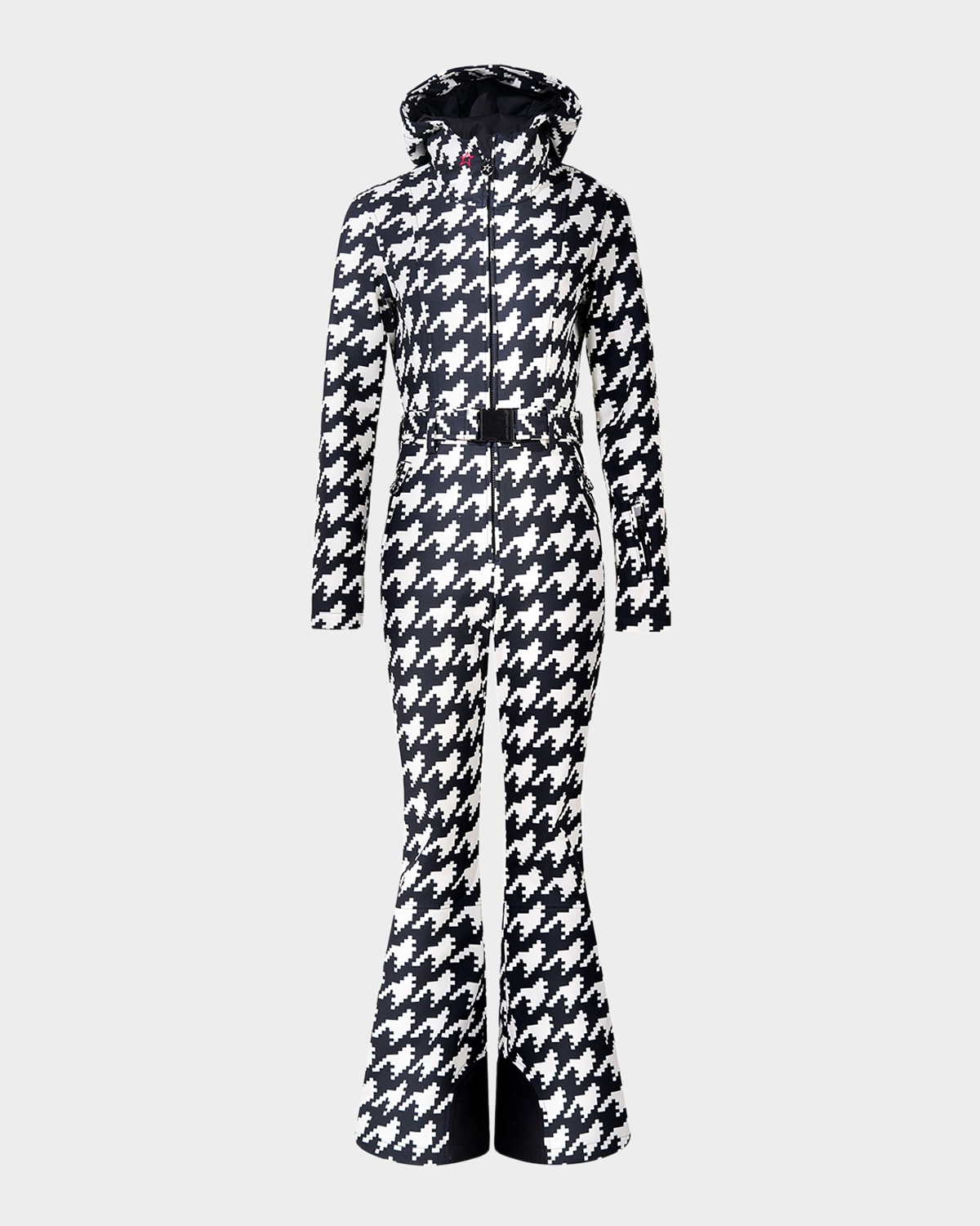 Perfect Moment Tignes Houndstooth Hooded Ski Suit