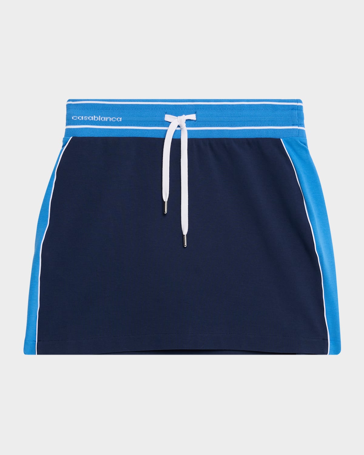 CASABLANCA Striped Knit Mini Skirt