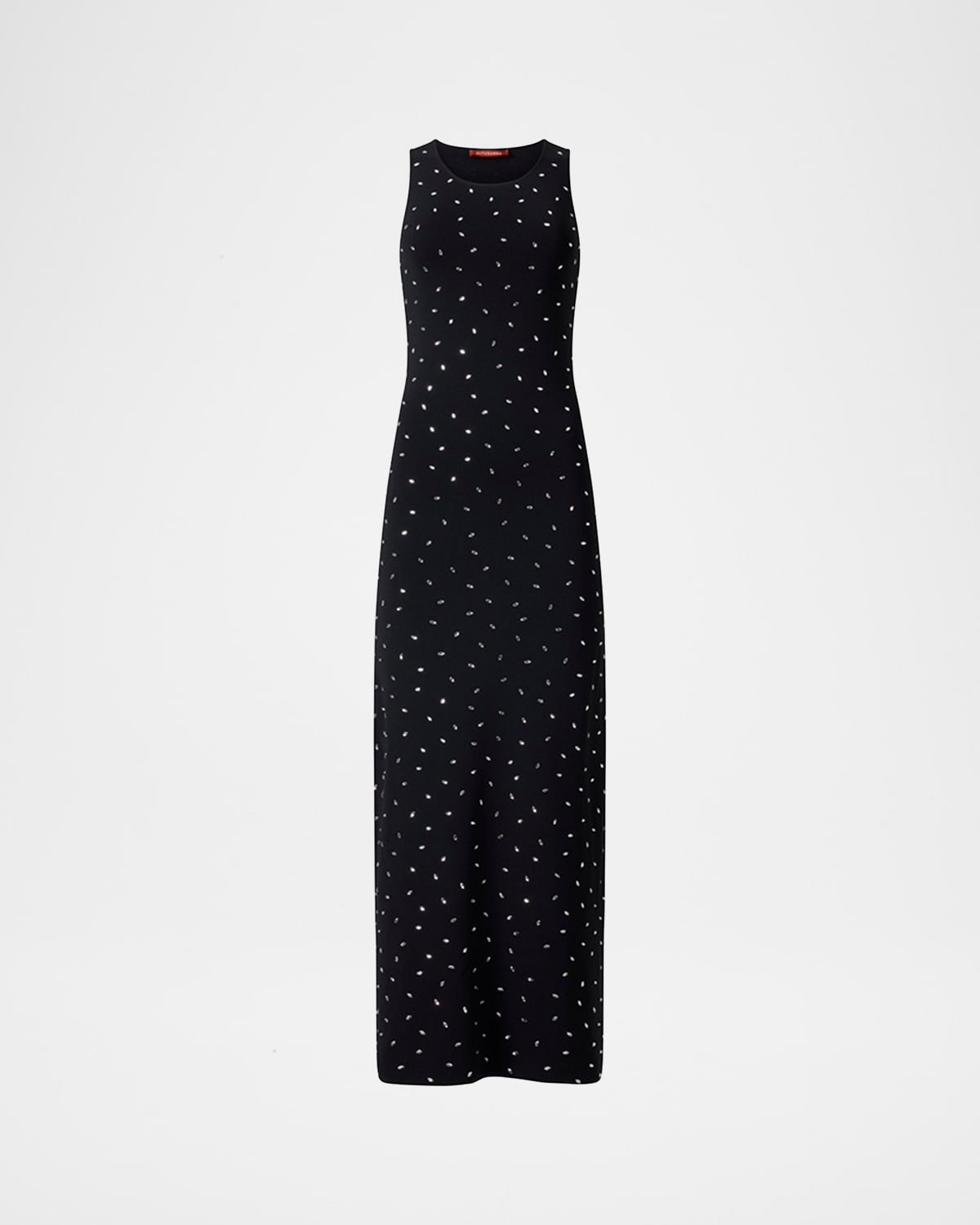 Altuzarra Geordie Embellished Sleeveless Dress In Black