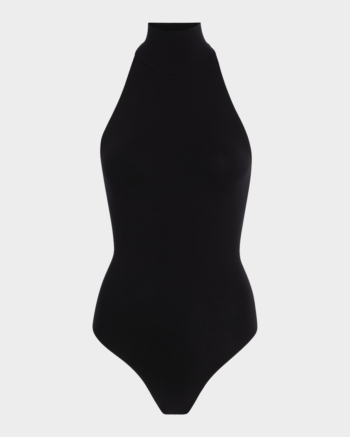 Commando Ballet Turtleneck Bodysuit In Black