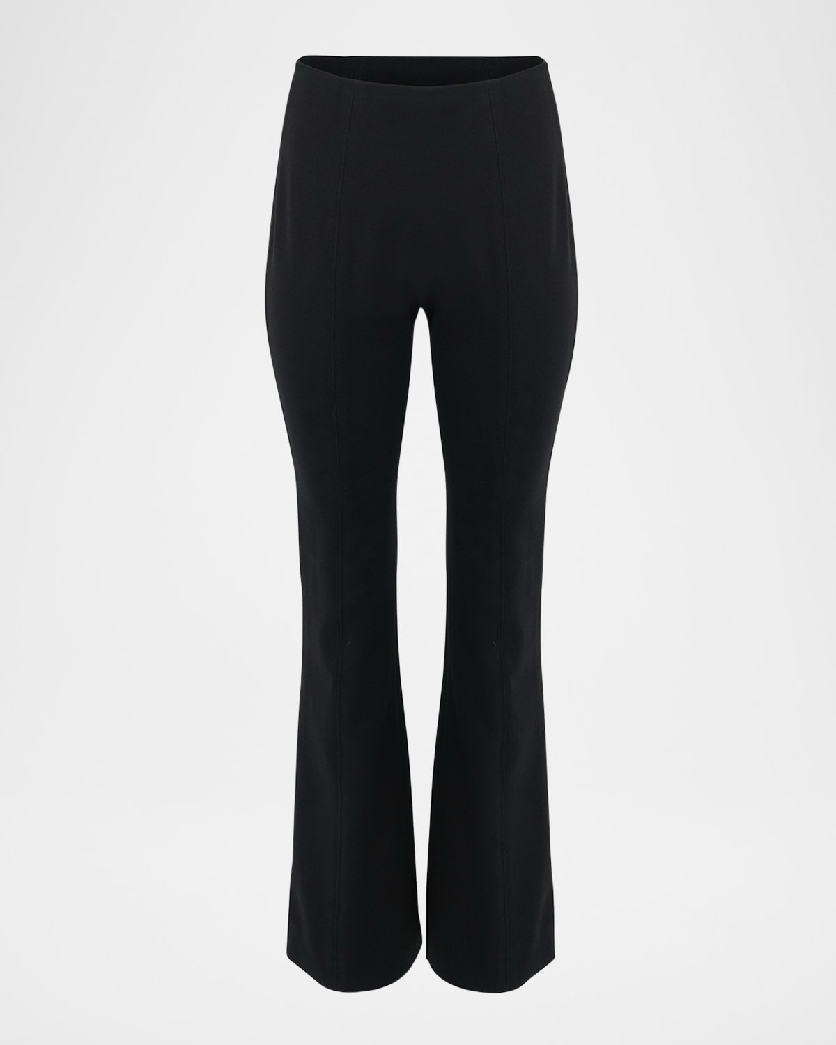 Carolina Herrera Viscose Crepe Kickflare-leg Pants In Black