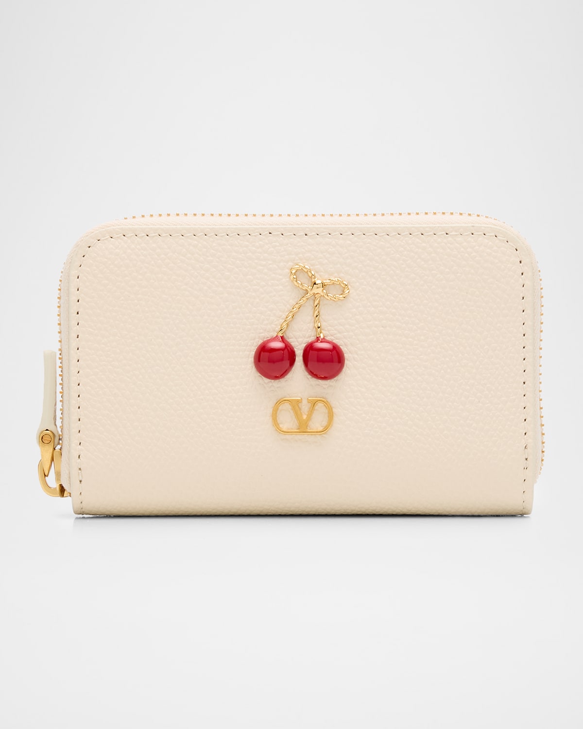 Valentino Garavani Cherryfic Calfskin Wallet