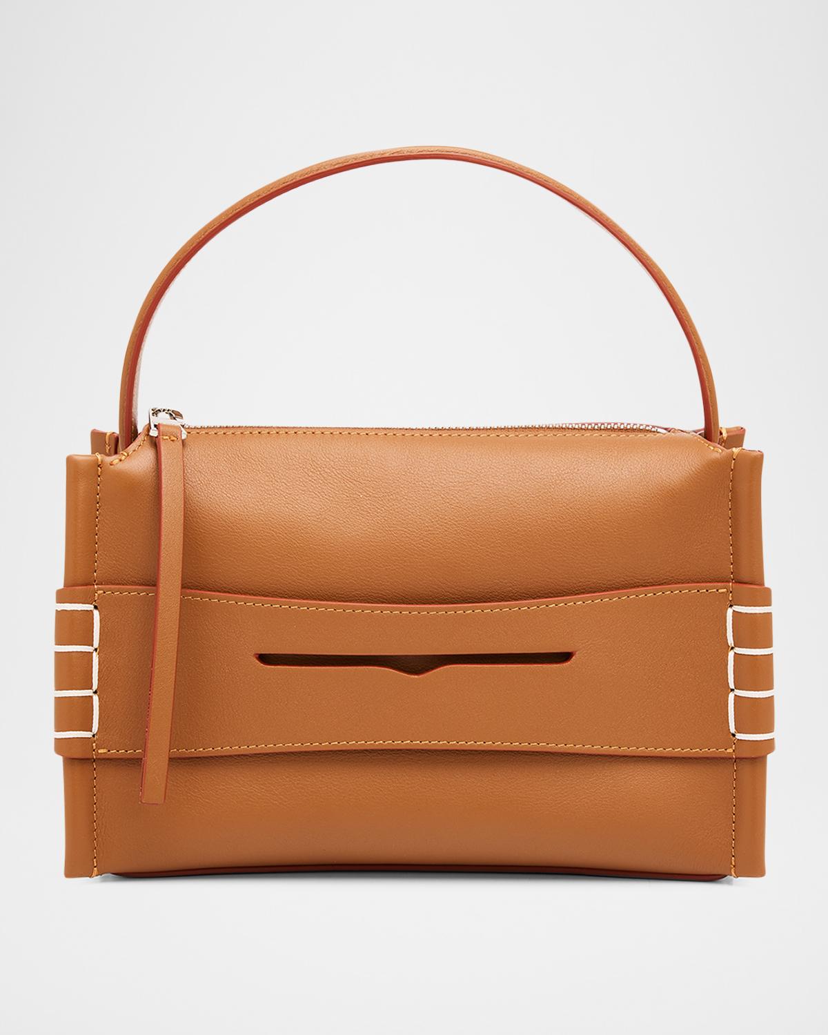 Small Loafer Leather Crossbody Bag