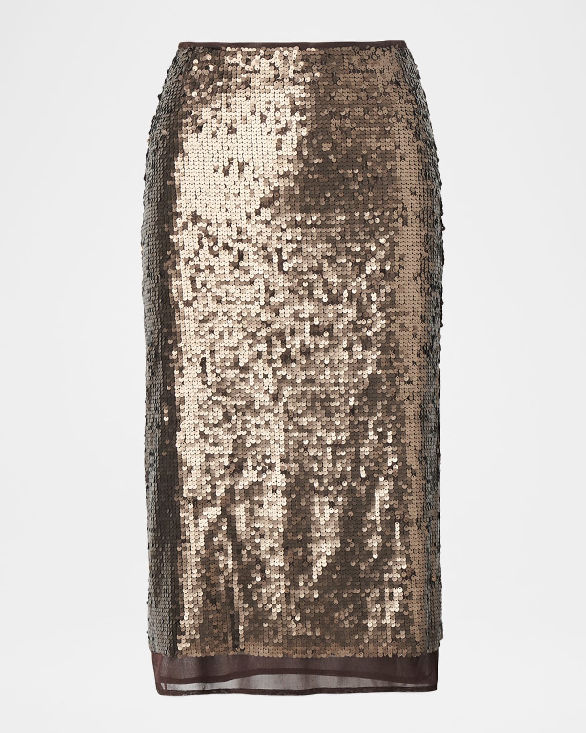 Rag & Bone Lucy Sequined Midi Skirt In Multi