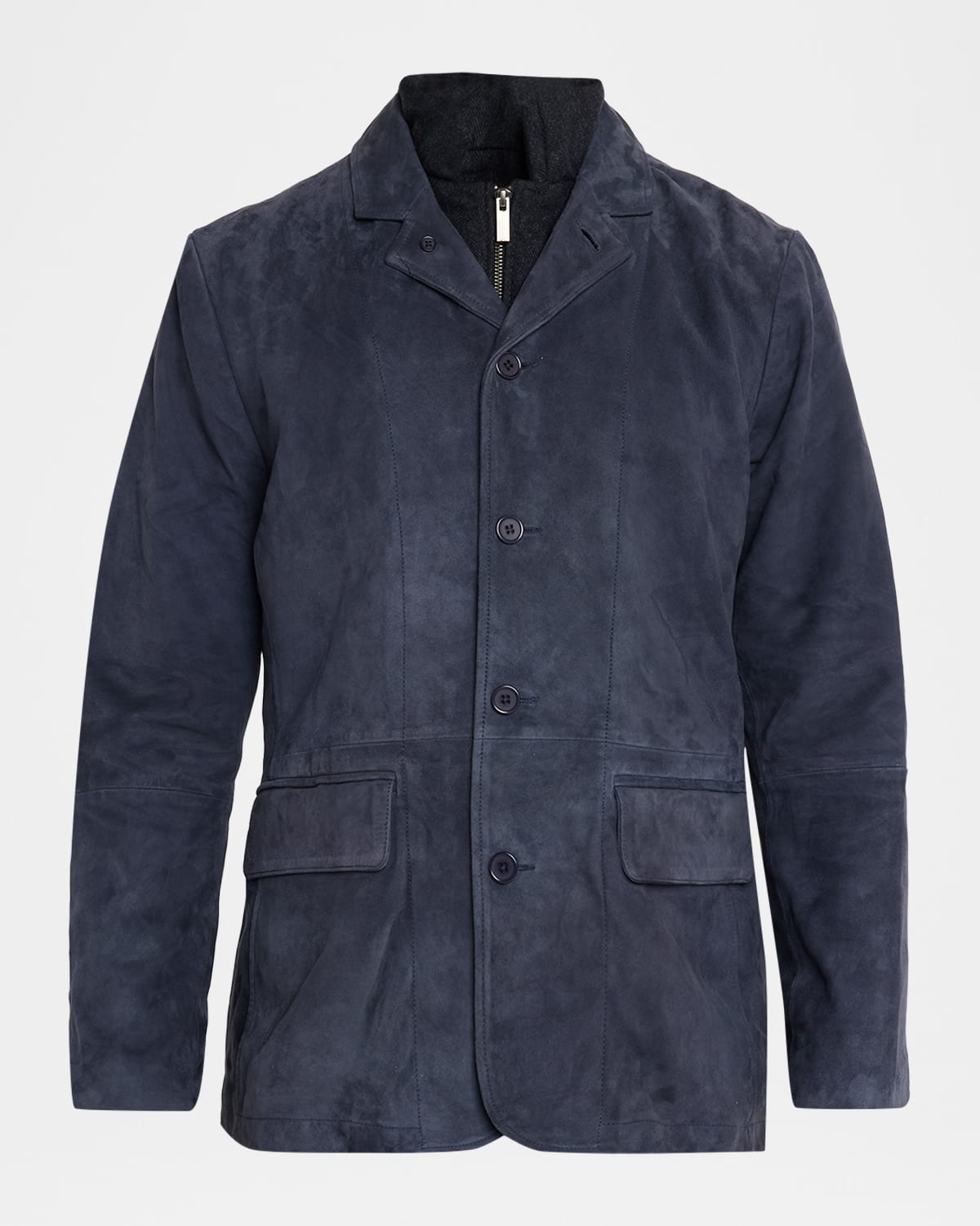 Robert Graham Men's Jetset IX Suede Blazer