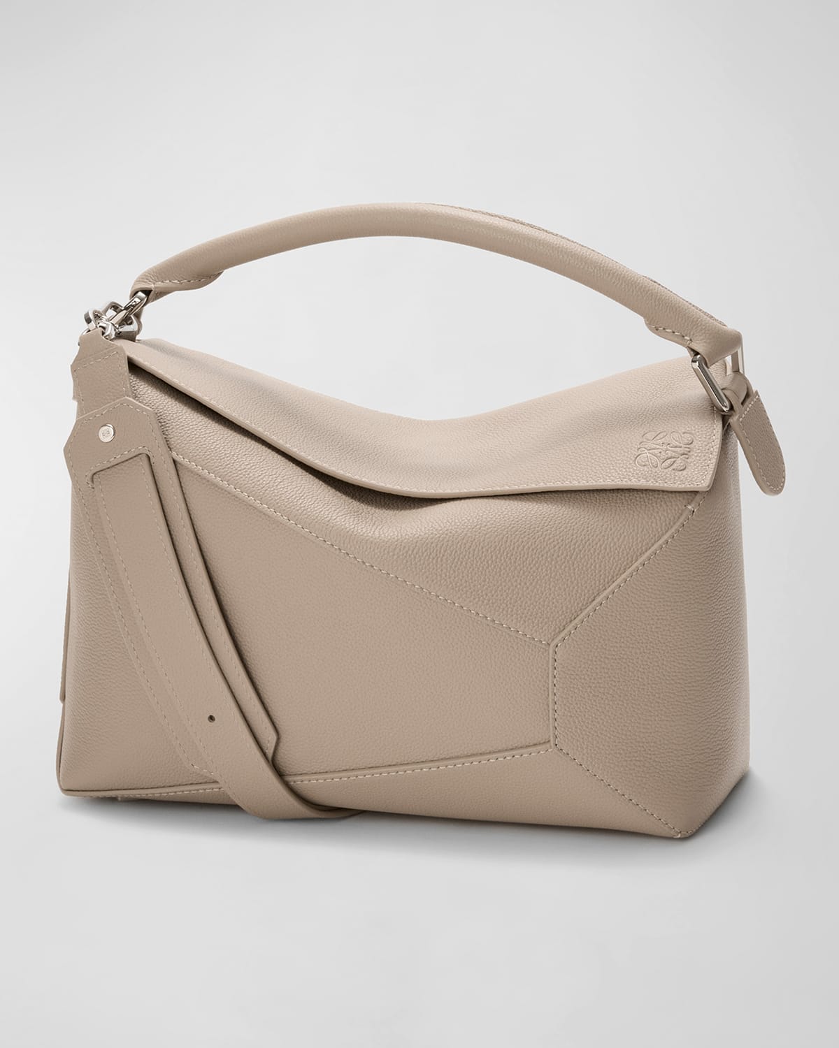 Loewe Puzzle Edge Shoulder Bag In Leather