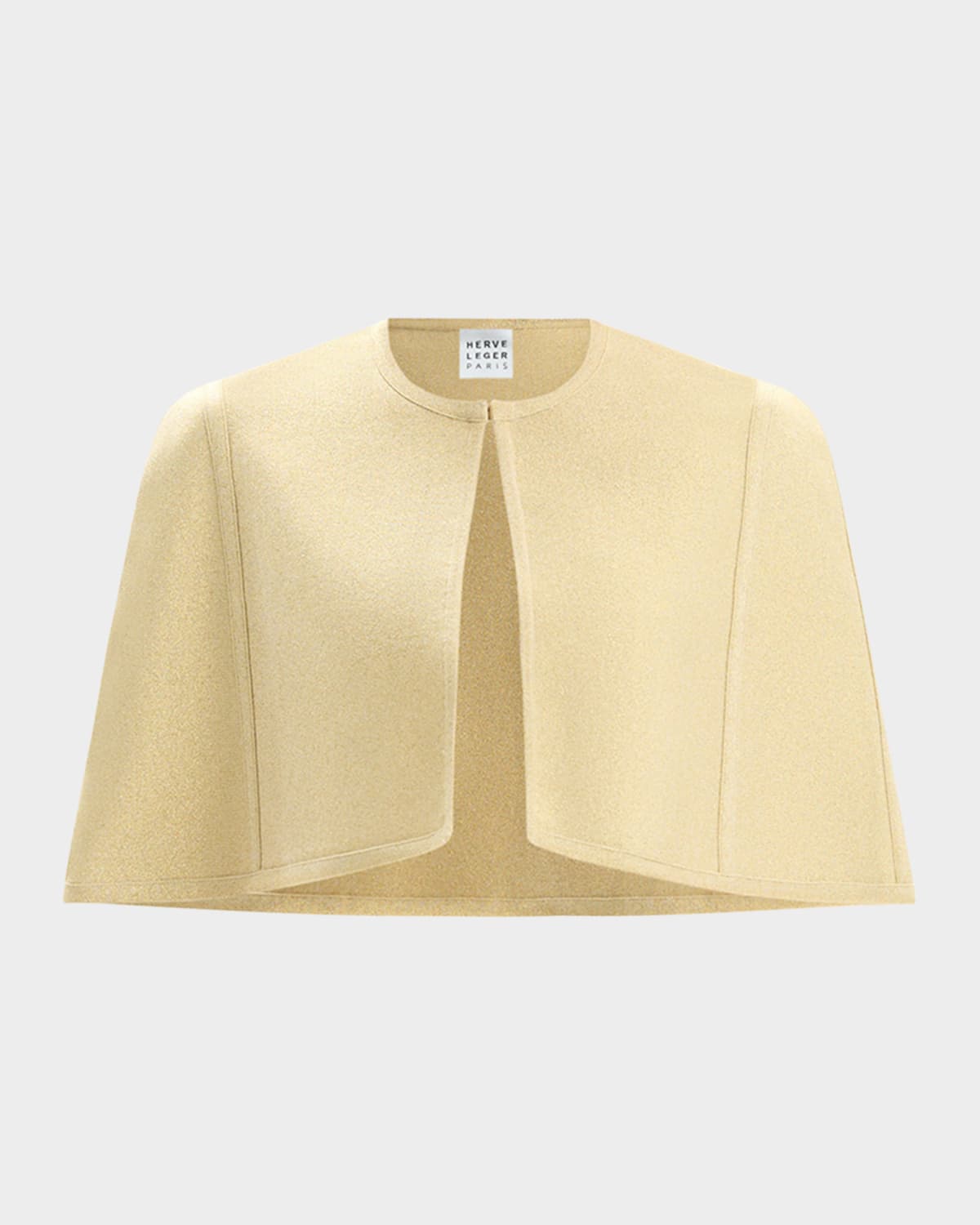 Herve Leger The Juliette Cape In Yellow