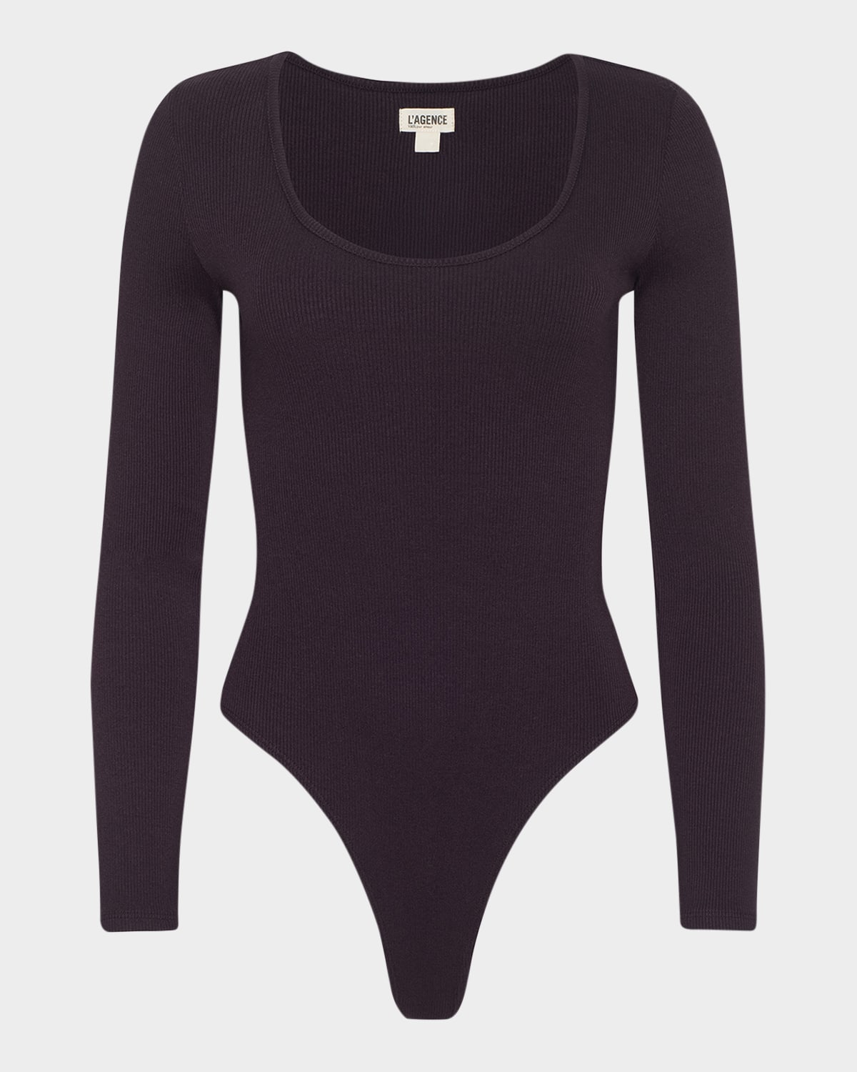 L 'Agence Elara Long-Sleeve Bodysuit