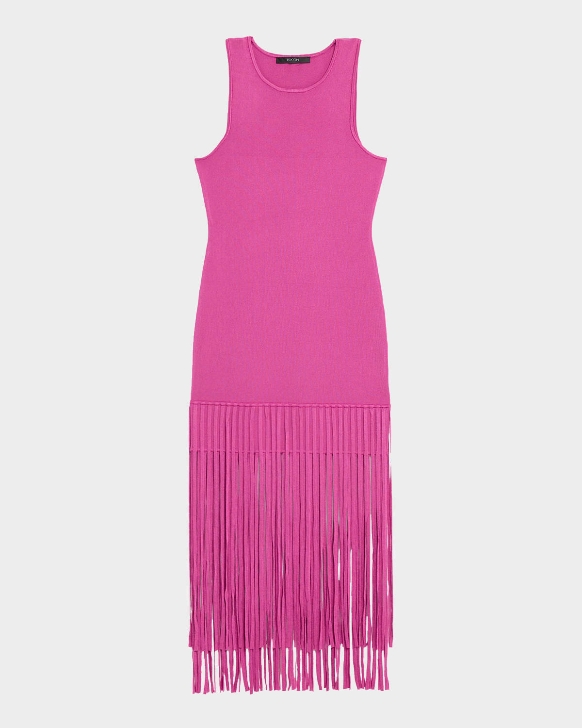 Toccin Margaux Fringe-Hem Dress