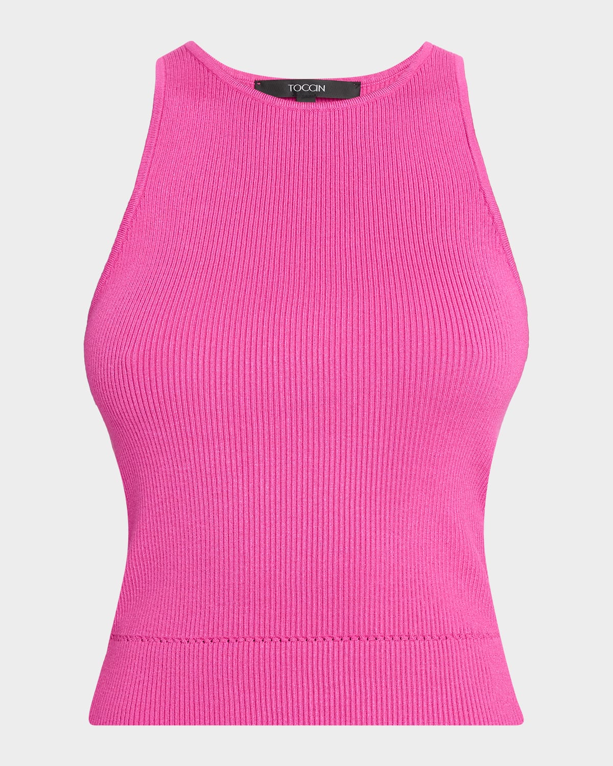 Toccin Avery Racerback Tank Top In Pink