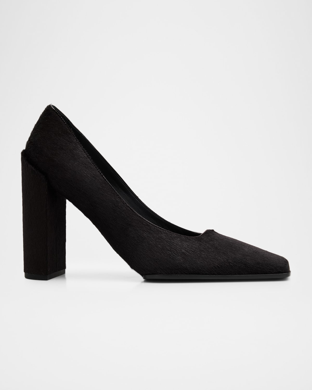 Alaïa 90mm Calf Hair Pumps In Brown