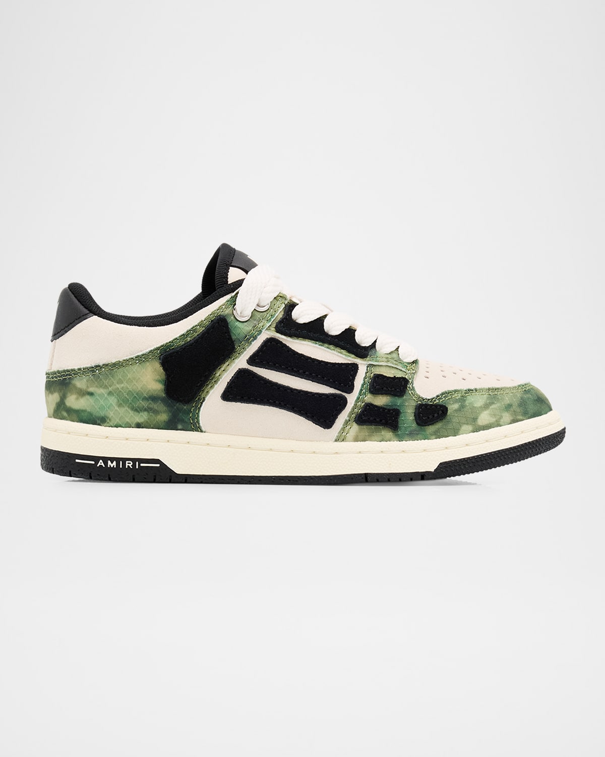Amiri Kid 's Camo Skel Top Low Sneakers, Kids