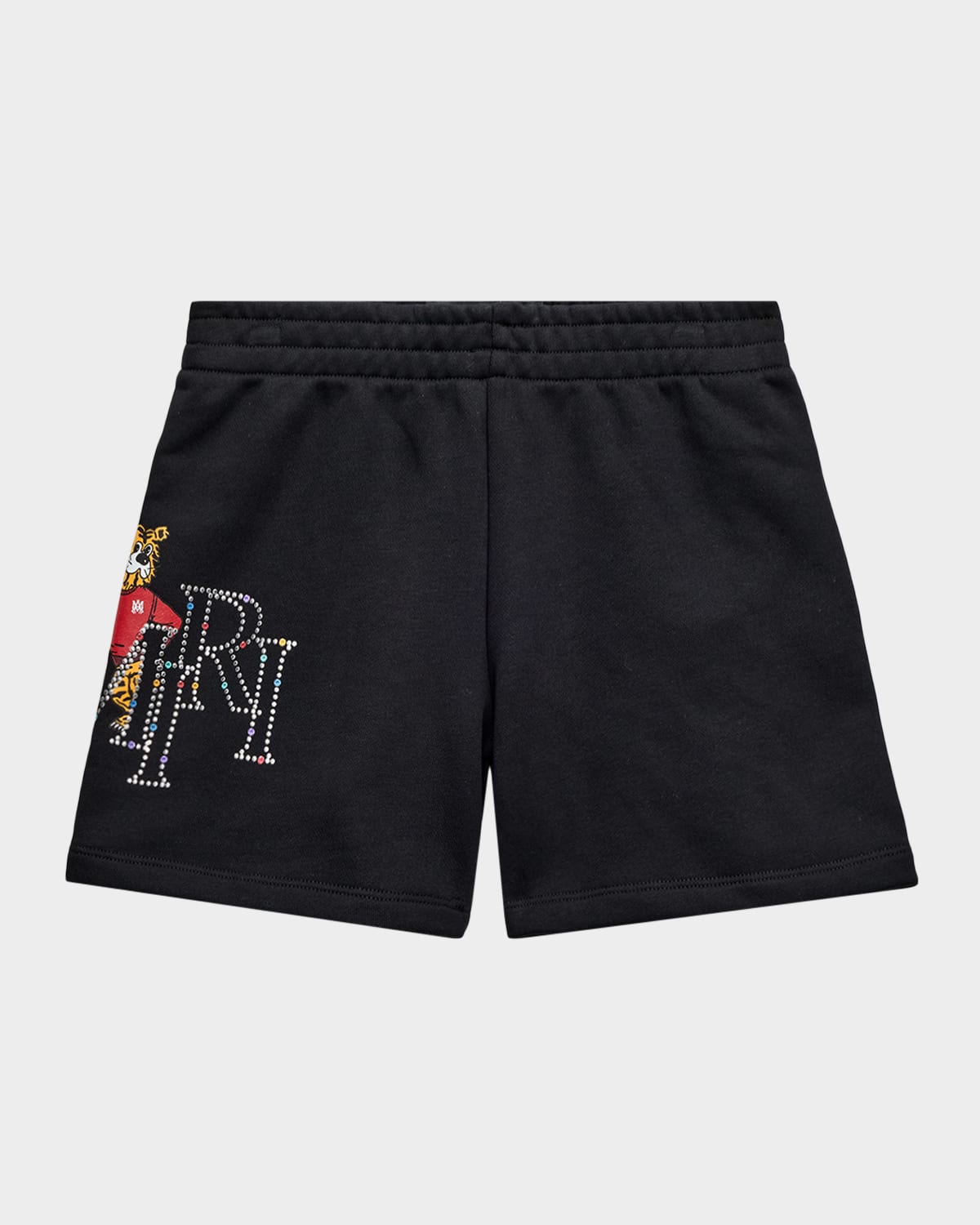 Amiri Kid 's  Tiger Sweatshorts, Size 4-12