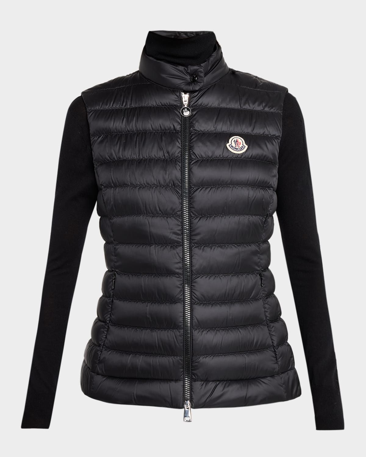 Moncler Igens Slim Down Vest In Black