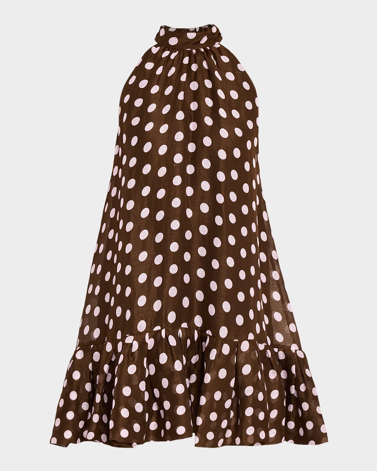 Cara Cara Arca Polka Dot Mini Dress