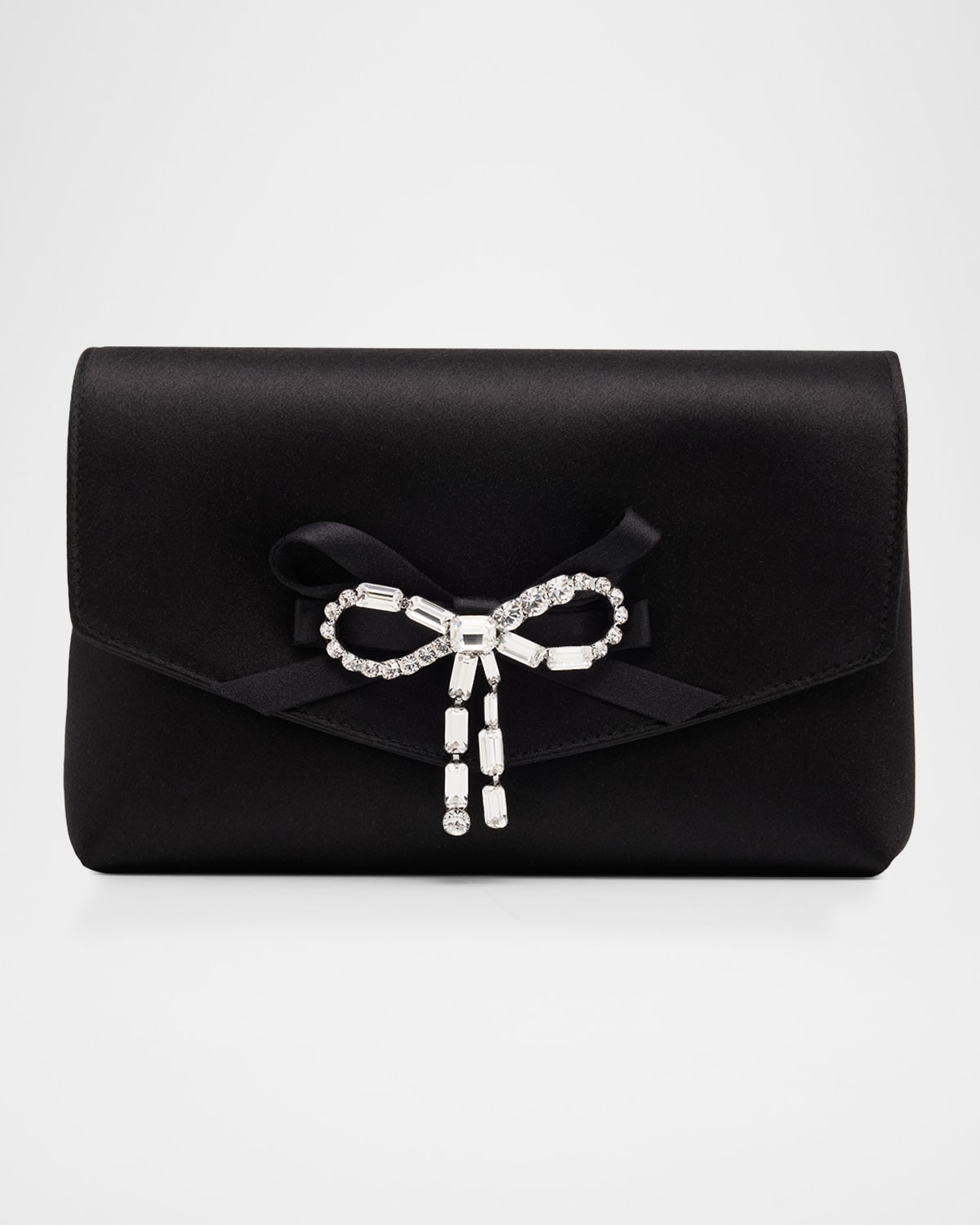 Jimmy Choo Soft Bow Mini Clutch Bag In Multi