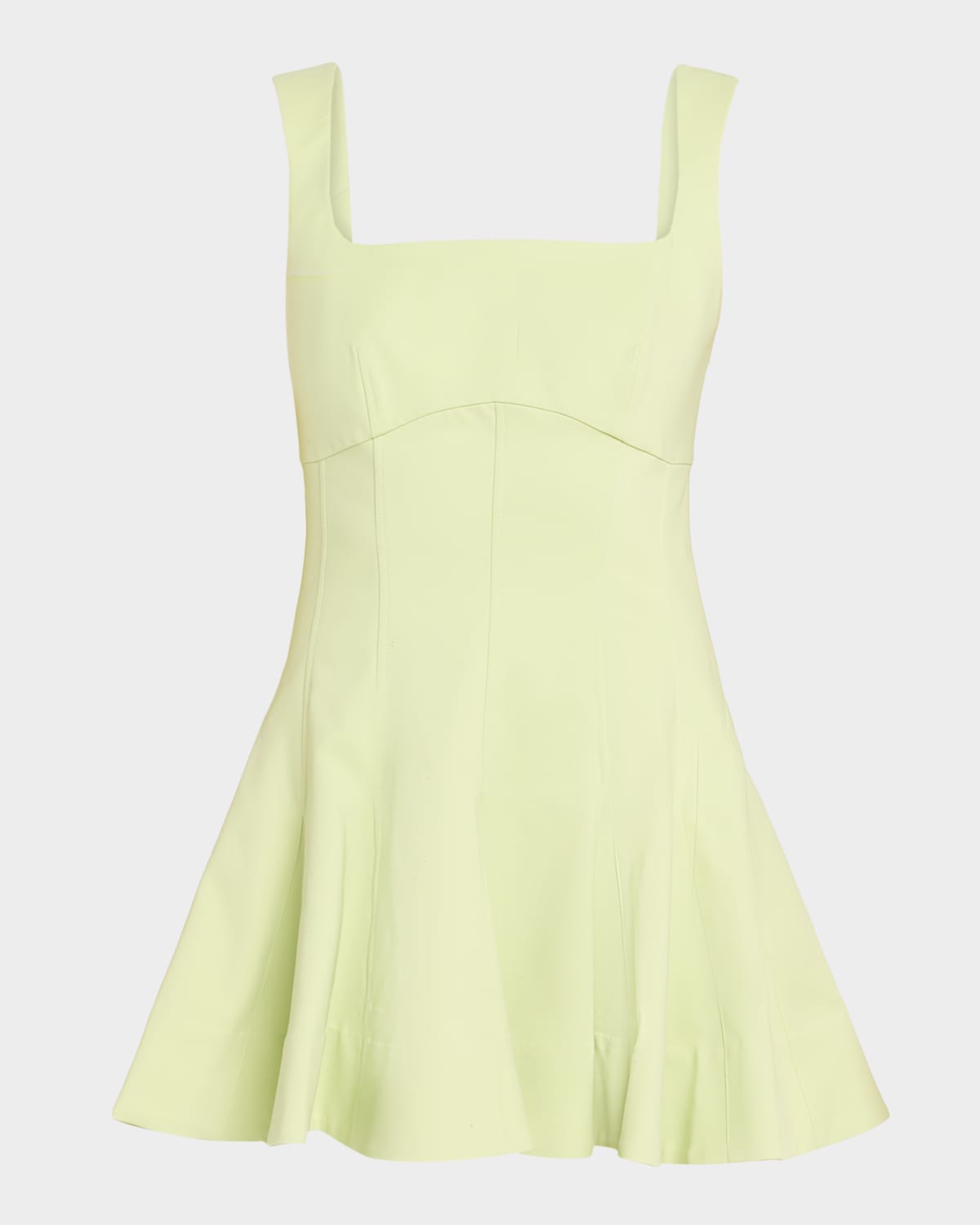 Simkhai Emslie Sleeveless Mini Dress In Yellow