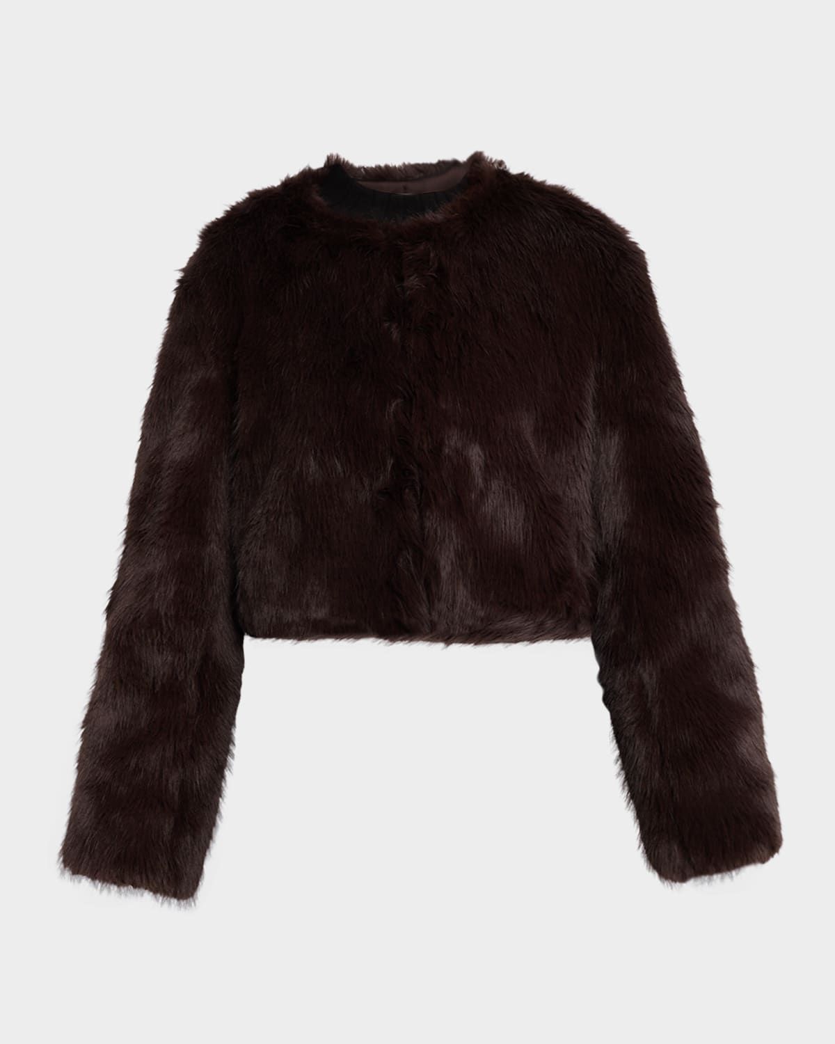 STAUD Casimira Faux Fur Jacket