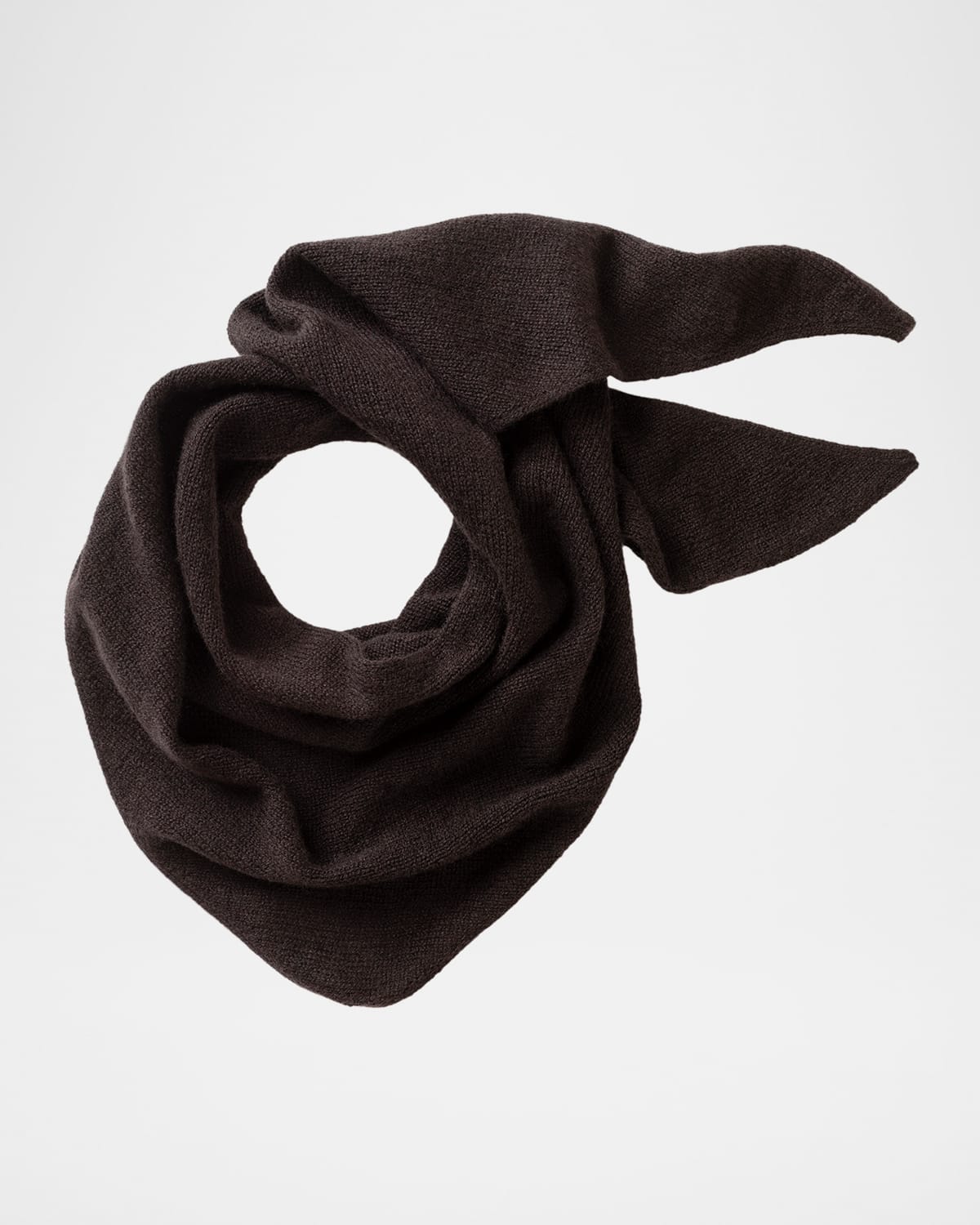 Johnstons Of Elgin Gauzy Cashmere Triangle Neck Tie