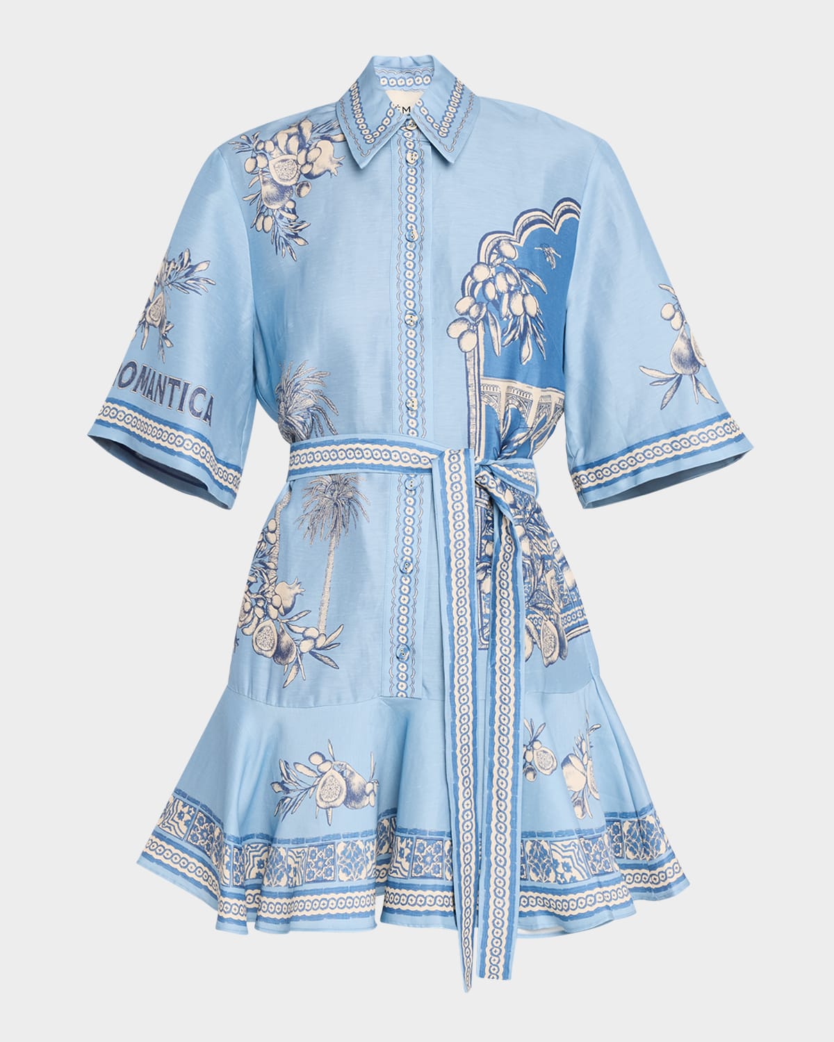 ALEMAIS Villa Romantica Mini Shirtdress