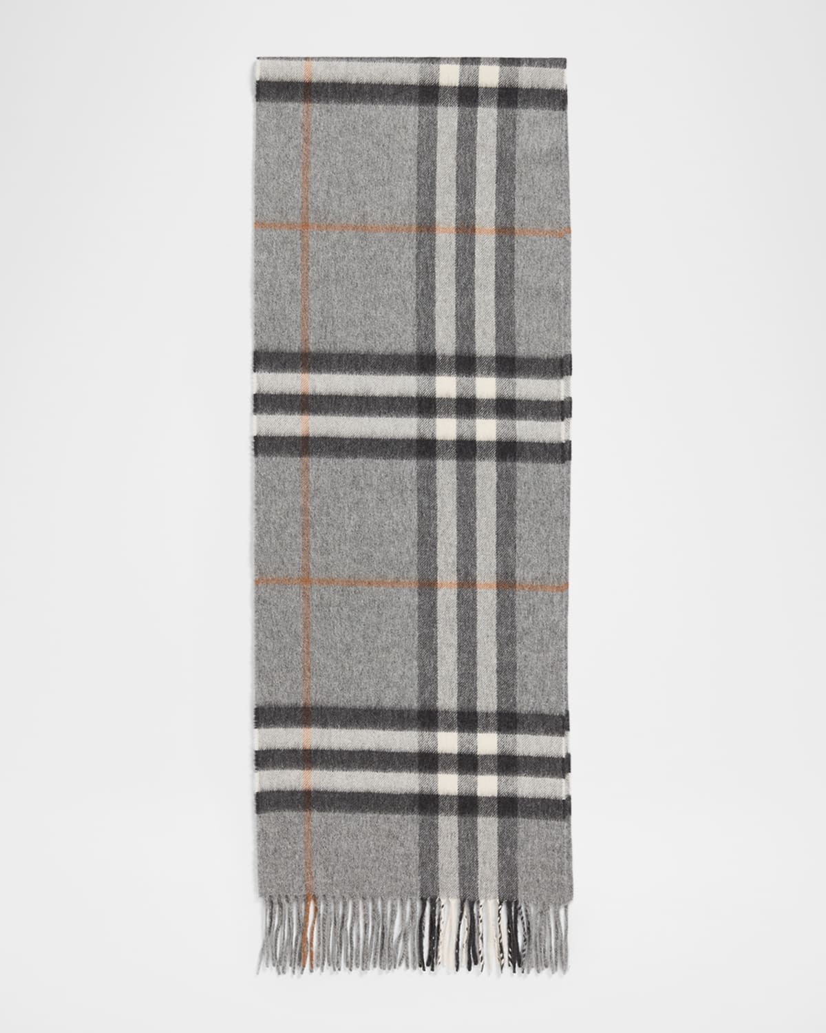 Burberry Men 's Contrast Check Cashmere Scarf