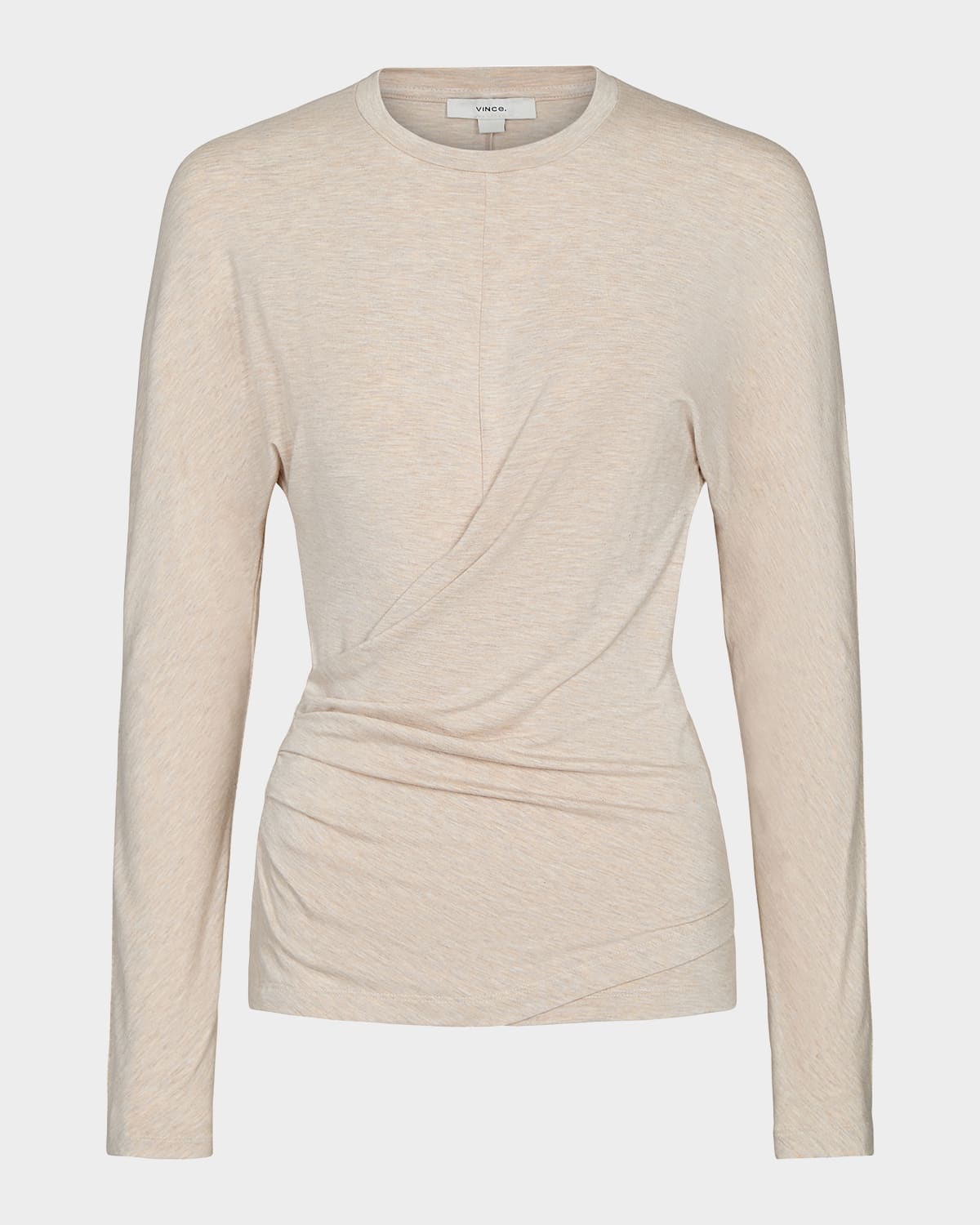 Vince Fixed-drape Long-sleeve Blouse