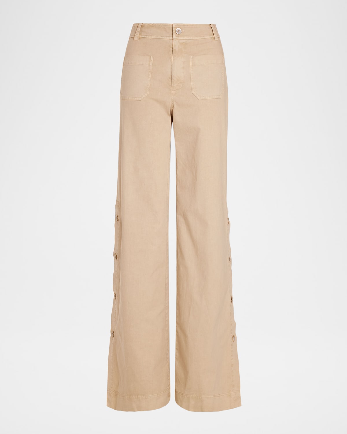 Ramy Brook Giselle Wide-leg Pants In Brown