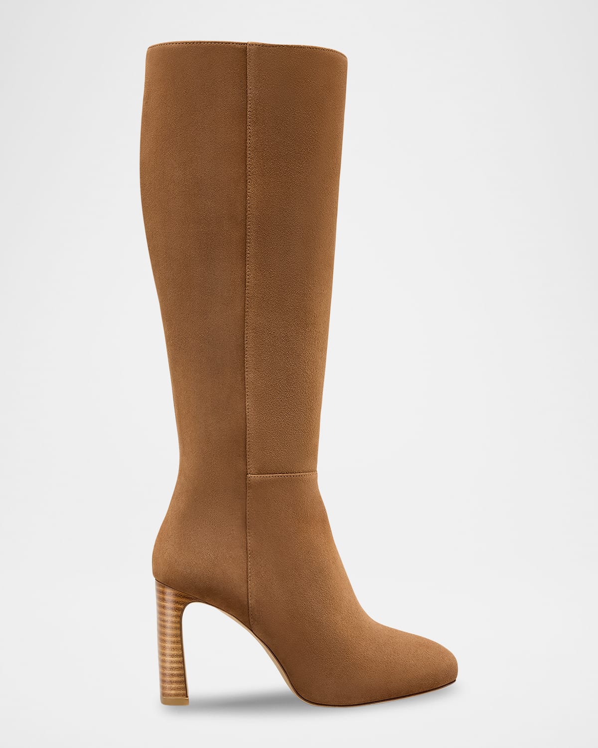 Stuart Weitzman 90mm Babette Suede Knee-high Platform Boots