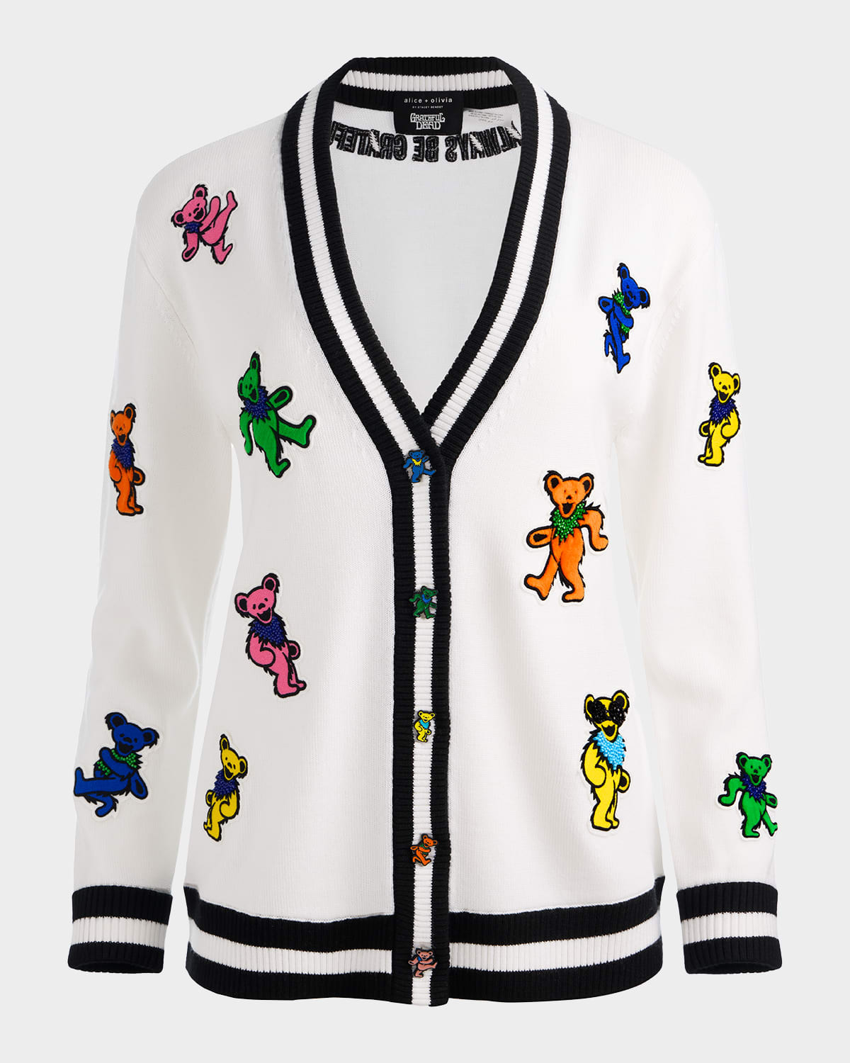 Alice + Olivia x Grateful Dead Bradford Cardigan