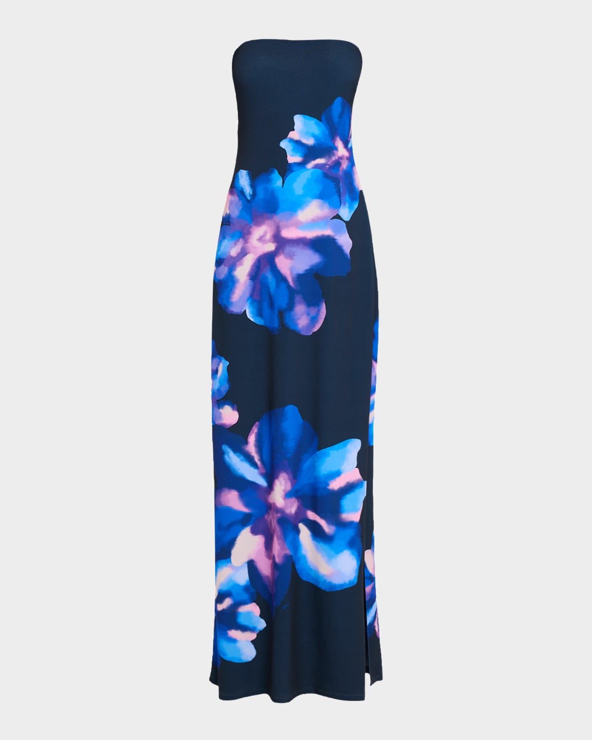 Ramy Brook Floral Nora Maxi Dress In Blue