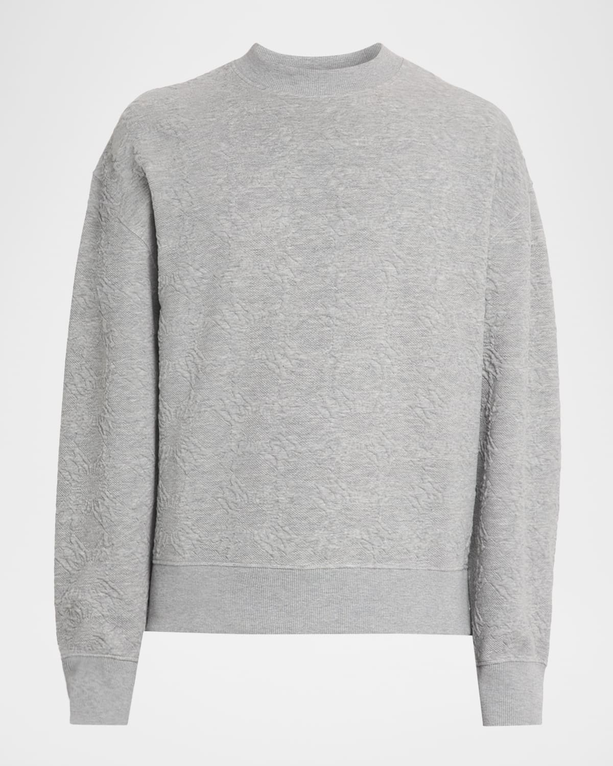 Amiri Men 's MA Quad Jacquard Crewneck Sweatshirt